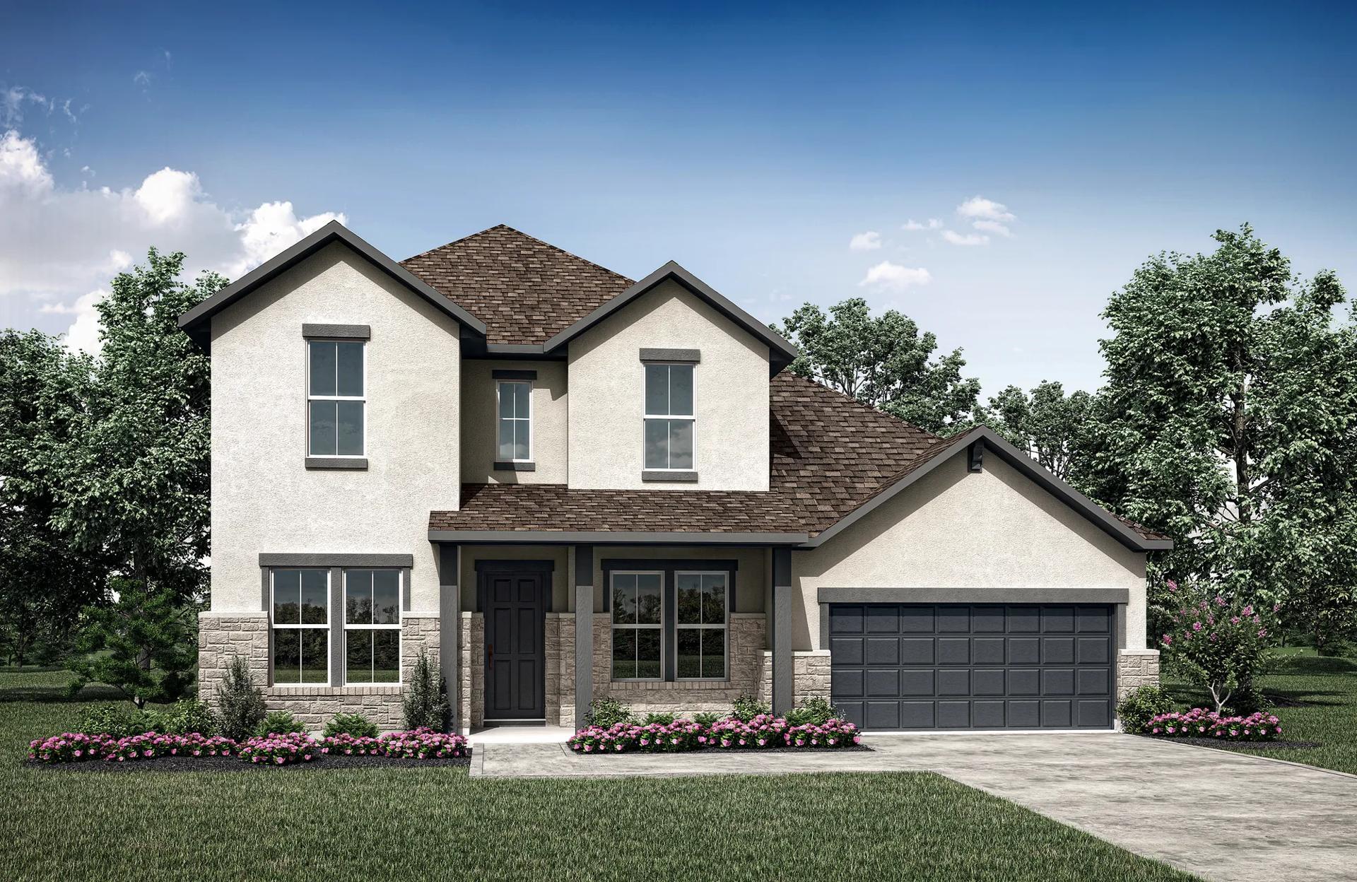 DEERFIELD II - The Hollows Canyon - 60': Jonestown, Texas - Drees Custom Homes