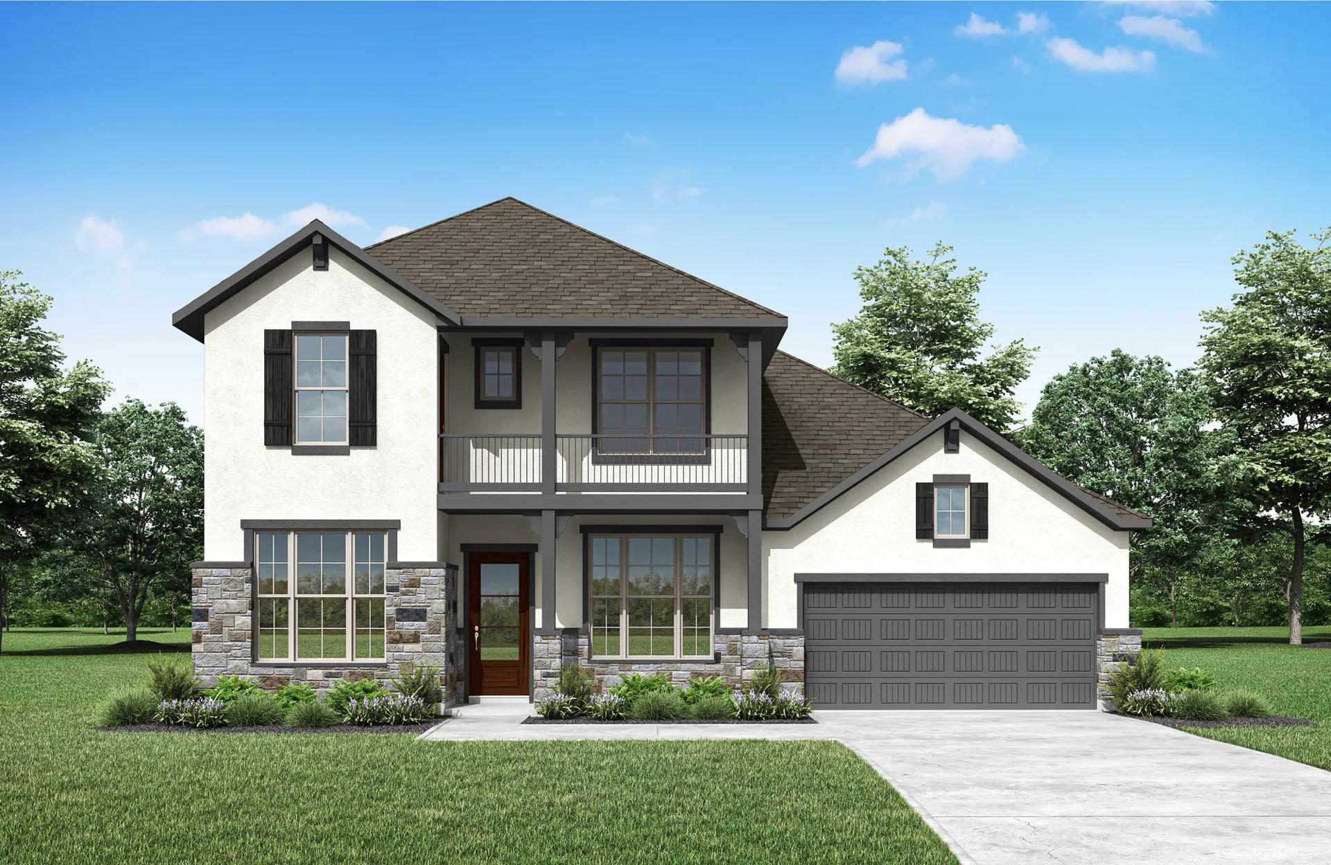 The Hollows Canyon - 60' por Drees Custom Homes en Austin Texas