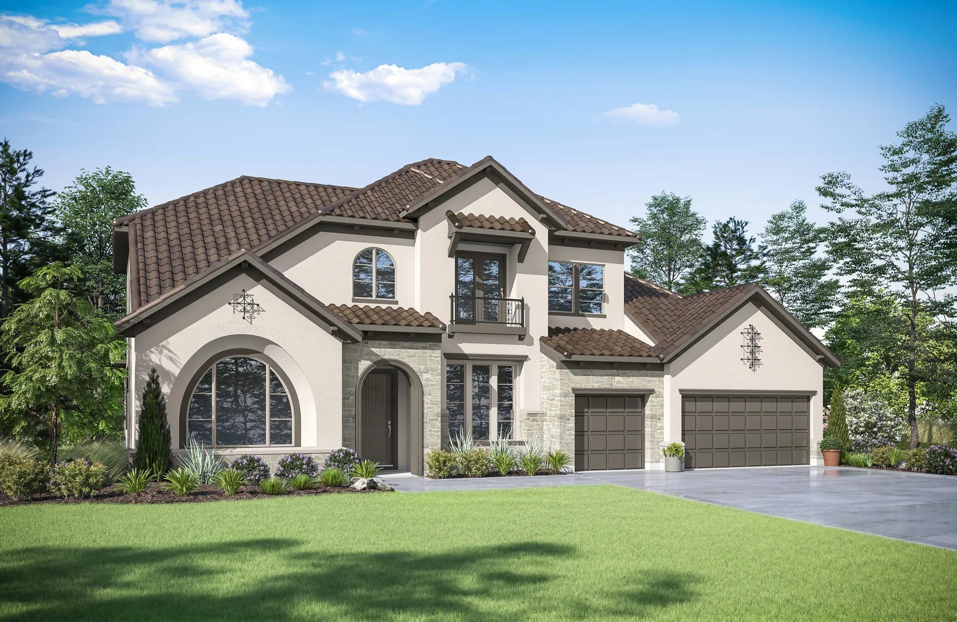 COLINAS - Wolf Ranch West Bend - 70': Georgetown, Texas - Drees Custom Homes