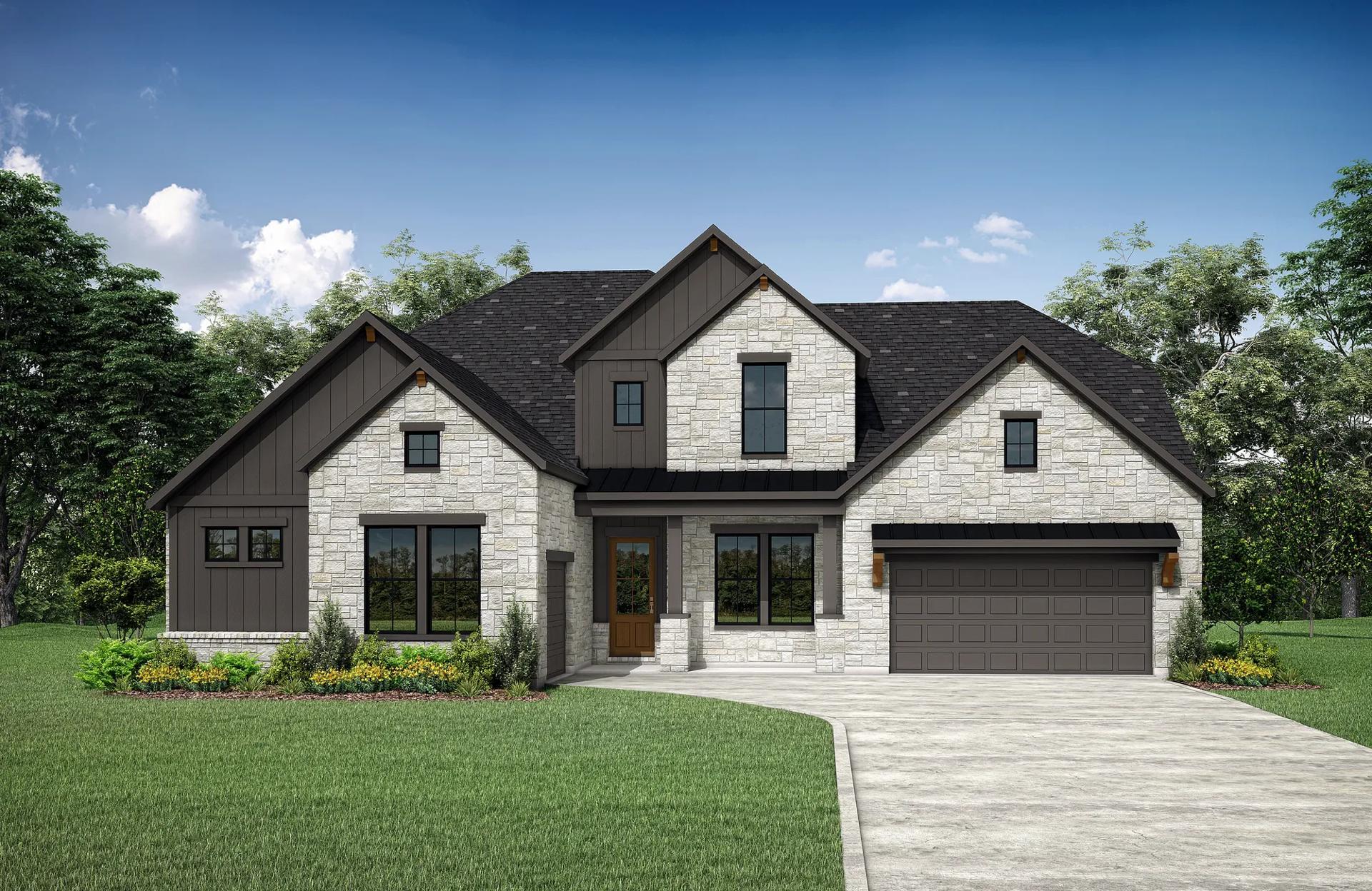 GRANTLEY - Wolf Ranch West Bend - 60': Georgetown, Texas - Drees Custom Homes