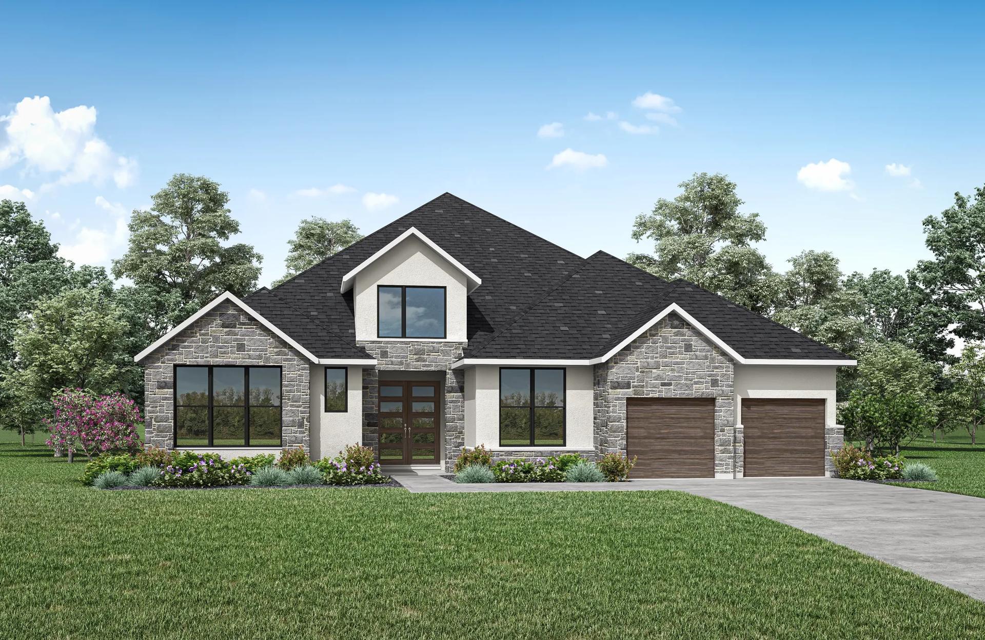 OVERLOOK - The Highlands - 75': Porter, Texas - Drees Custom Homes