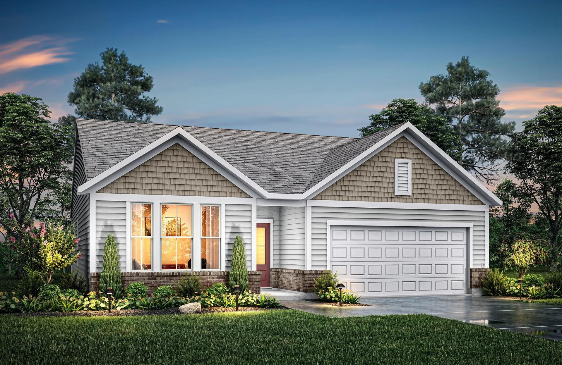 HOLSTON - Trailhead Arches Patio Homes: Harrison, Ohio - Drees Homes