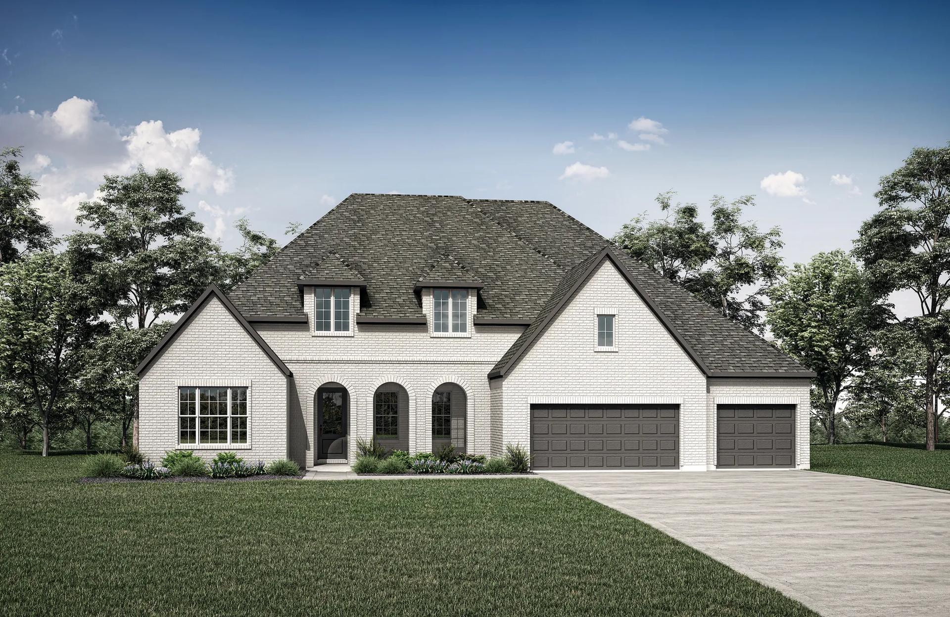 LEIGHTON - Meridiana 100': Rosharon, Texas - Drees Custom Homes