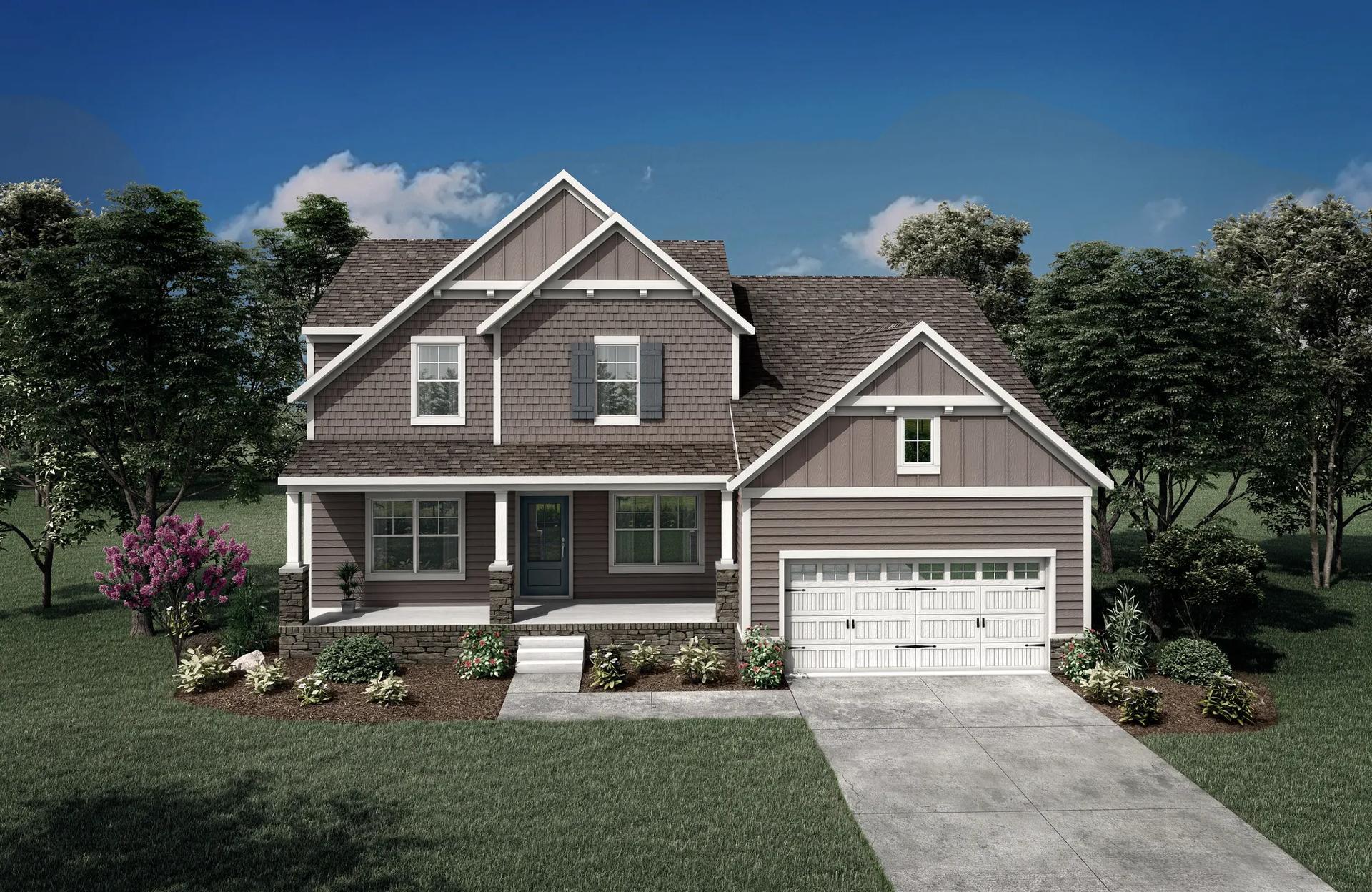 COURTLAND - Heritage Green: Columbia, Tennessee - Drees Homes
