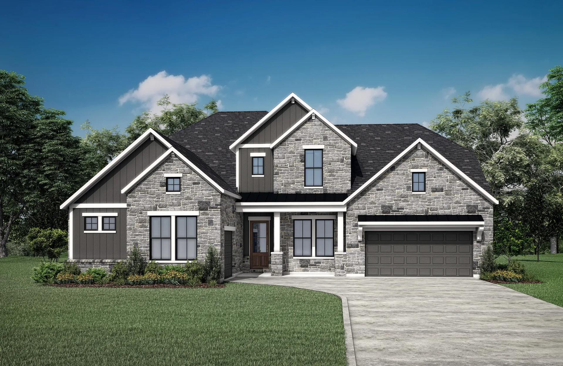 Legacy por Drees Custom Homes en Houston Texas