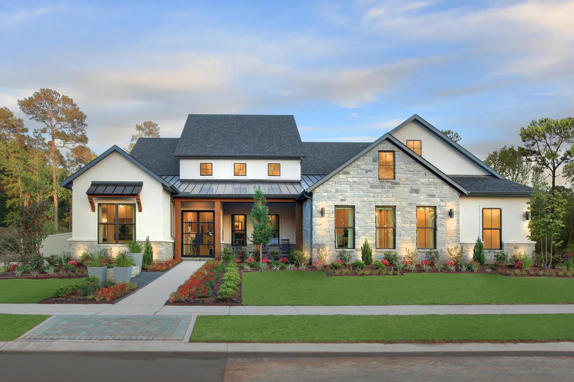 casa en Lakes of Cane Island - 80' por Drees Custom Homes