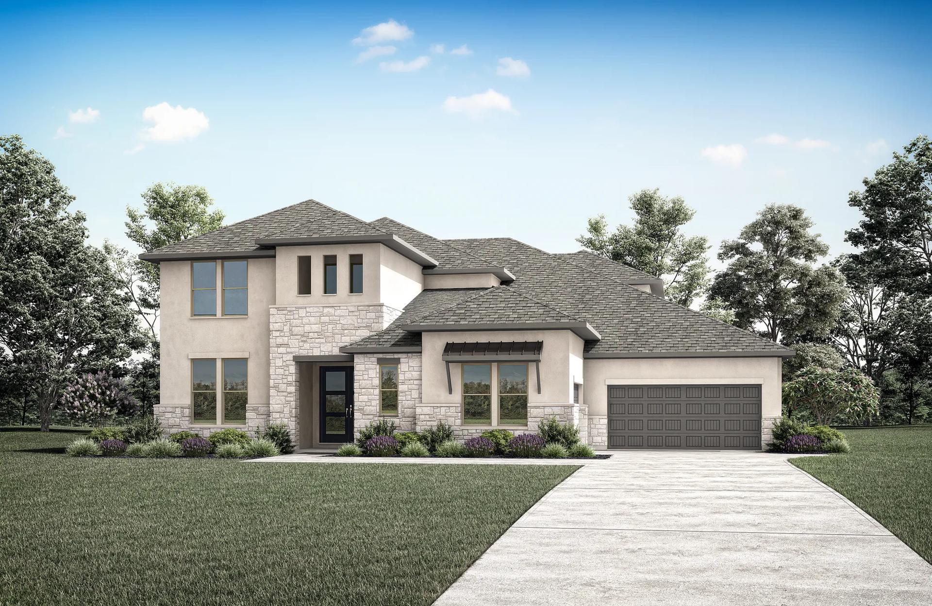 LYNDON - Las Brisas Estates: Lakeway, Texas - Drees Custom Homes
