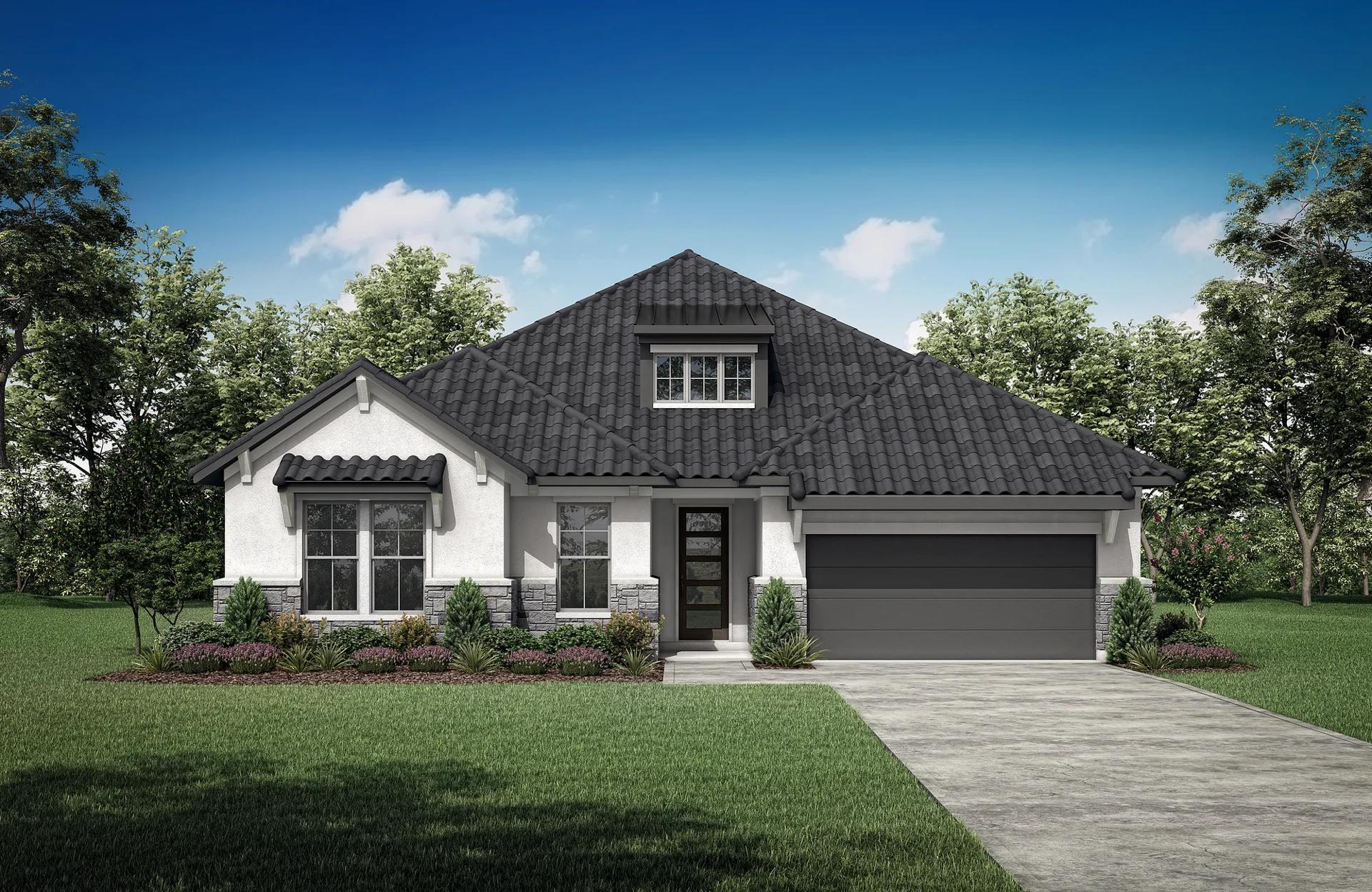 BRYNLEE II - Lariat - 70': Liberty Hill, Texas - Drees Custom Homes