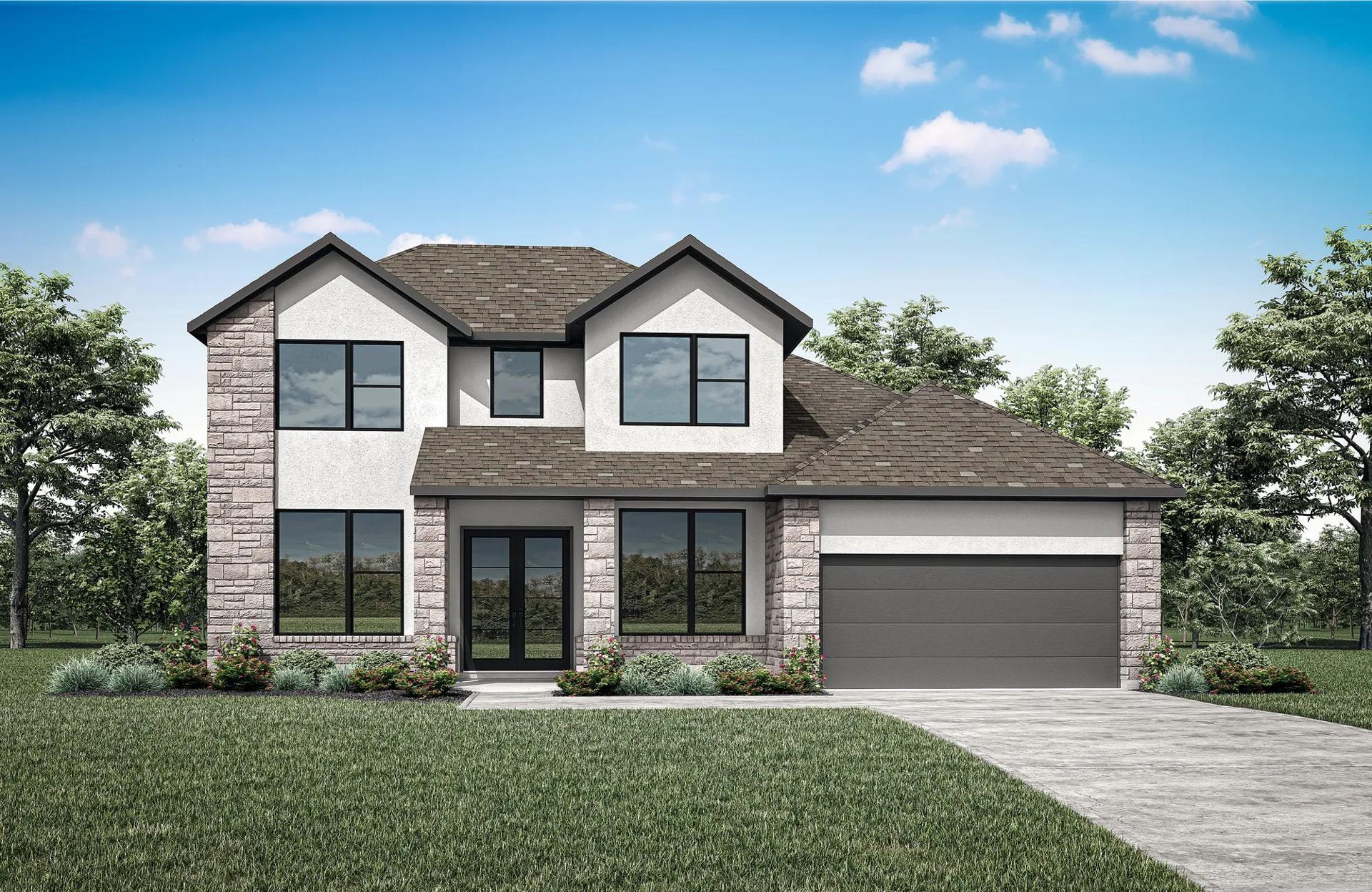 BRENHAM - Parmer Ranch 60: Georgetown, Texas - Drees Custom Homes