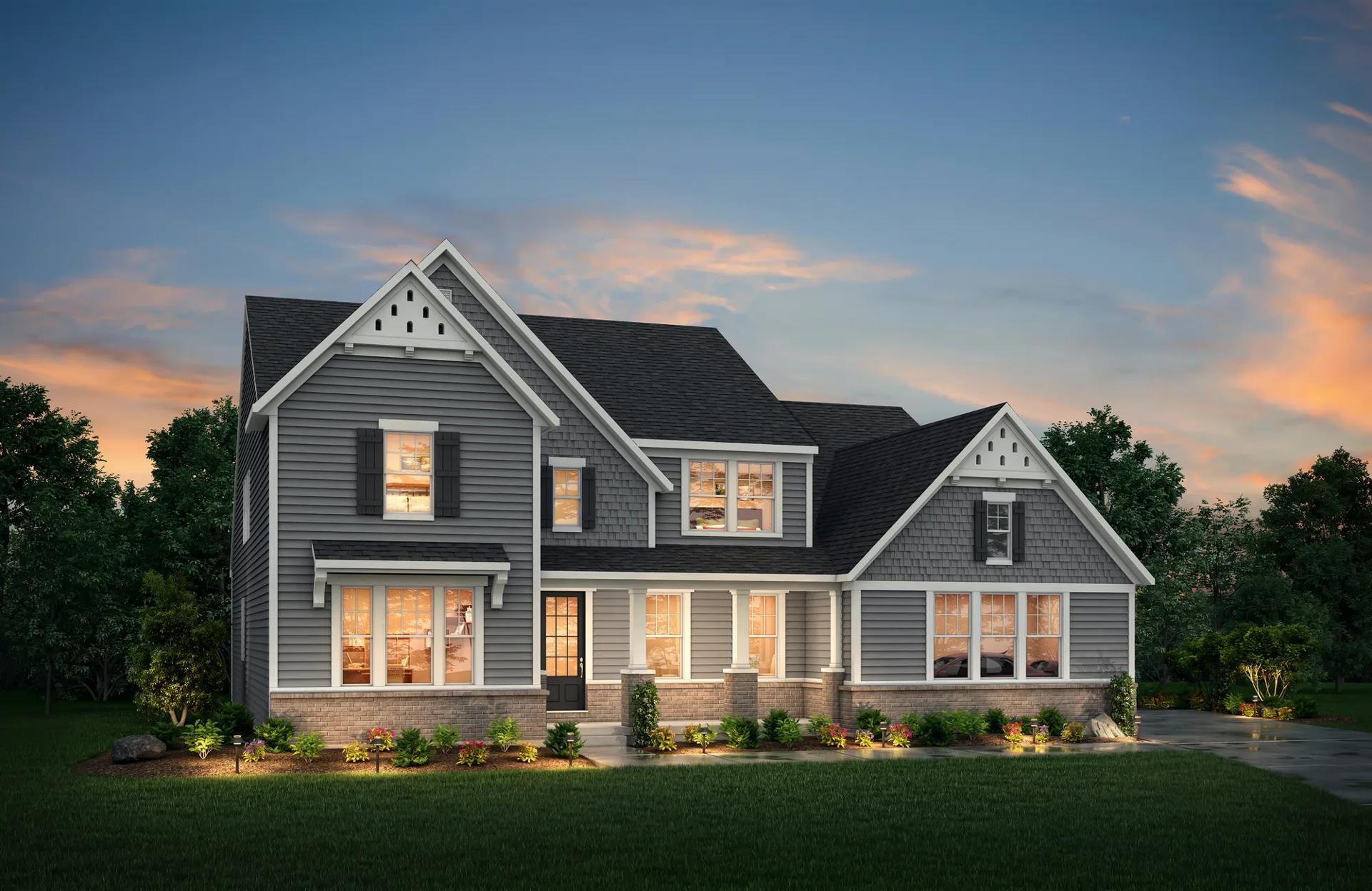 CRESTWOOD - Vintner's Park Estates: McCordsville, Indiana - Drees Homes