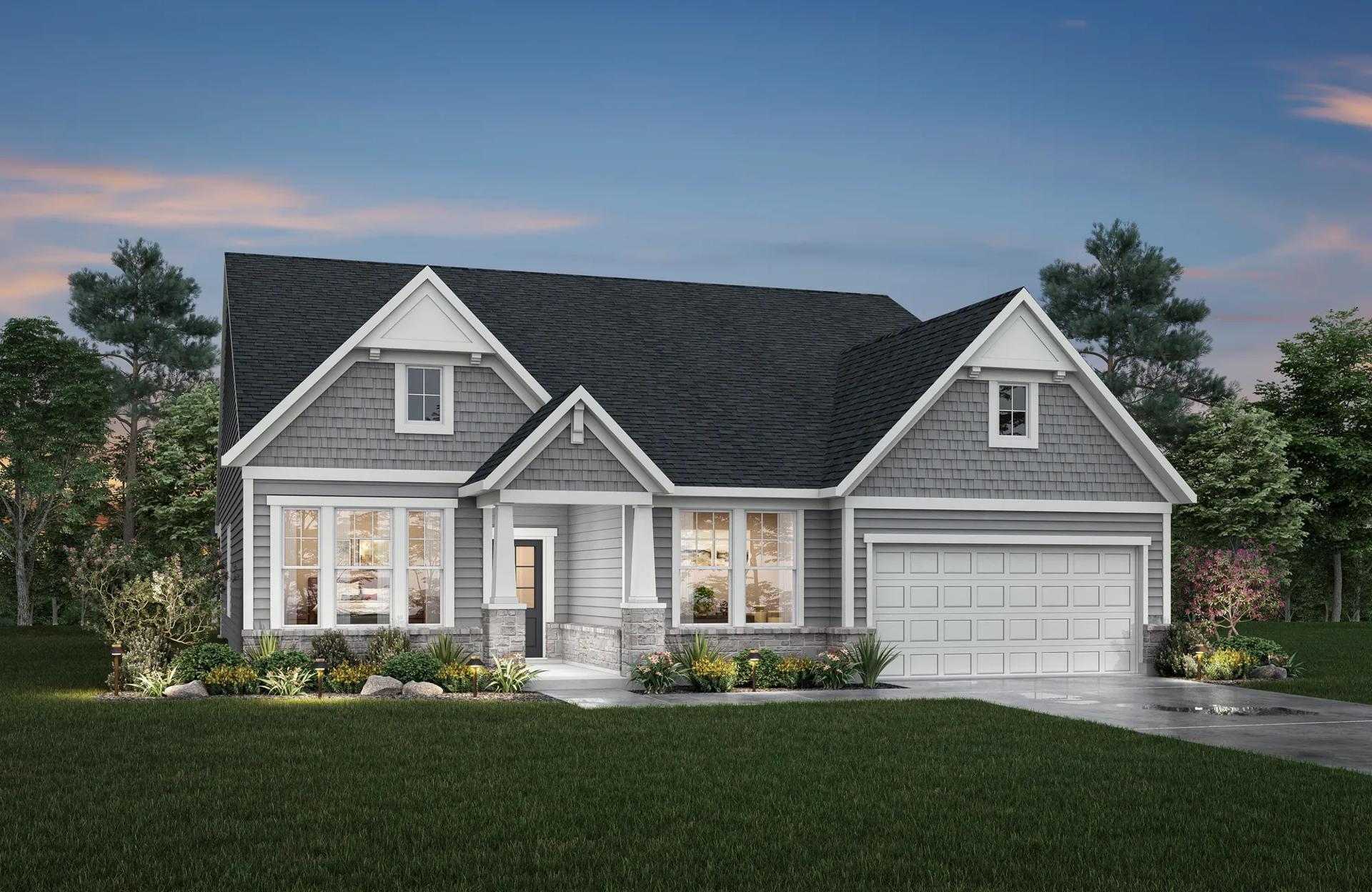 PARKETTE - Colonnade: McCordsville, Indiana - Drees Homes