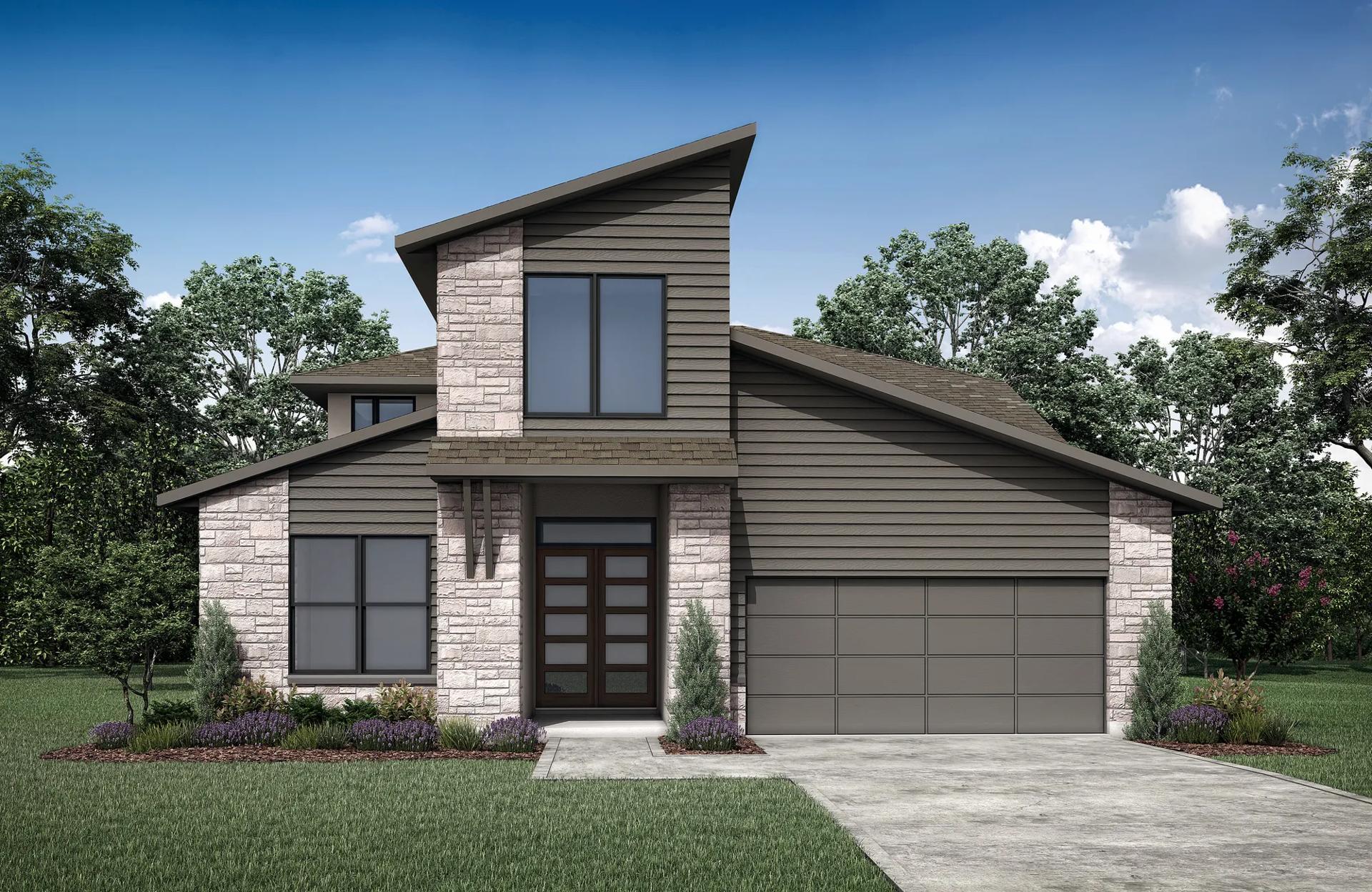 BRADY - The Hollows Canyon - 60': Lago Vista, Texas - Drees Custom Homes