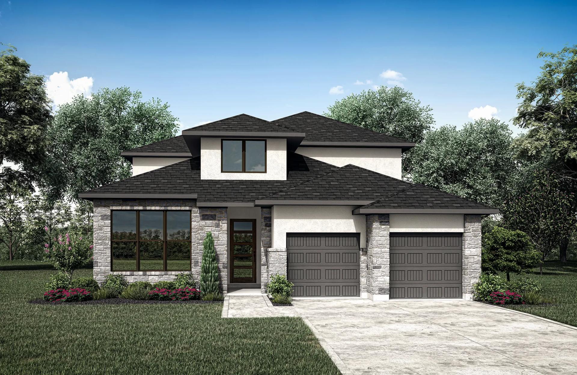 BRISTOL - Provence - 60': Austin, Texas - Drees Custom Homes