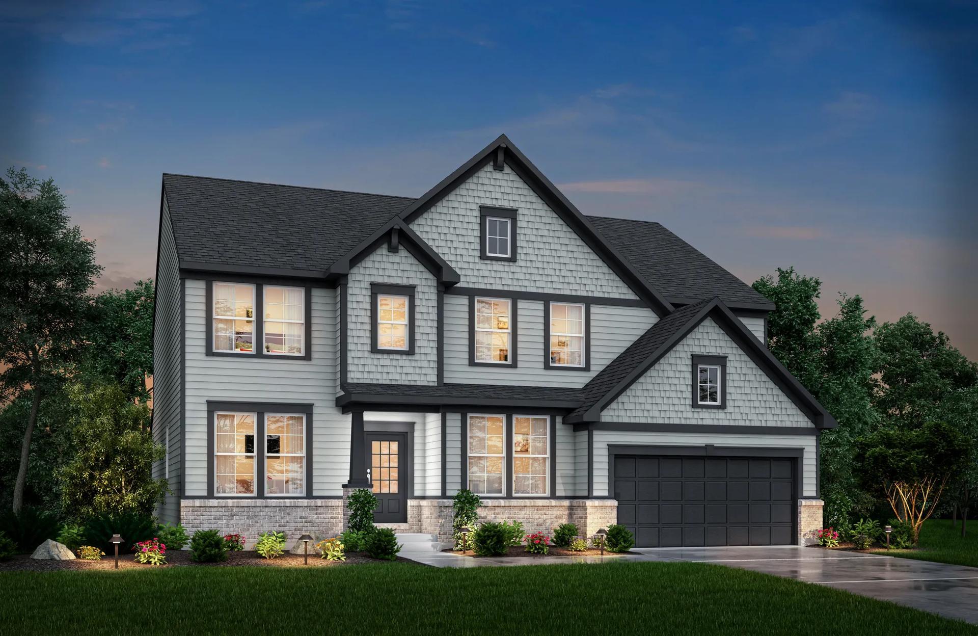 VANDERBURGH - Vintner's Park Estates: McCordsville, Indiana - Drees Homes