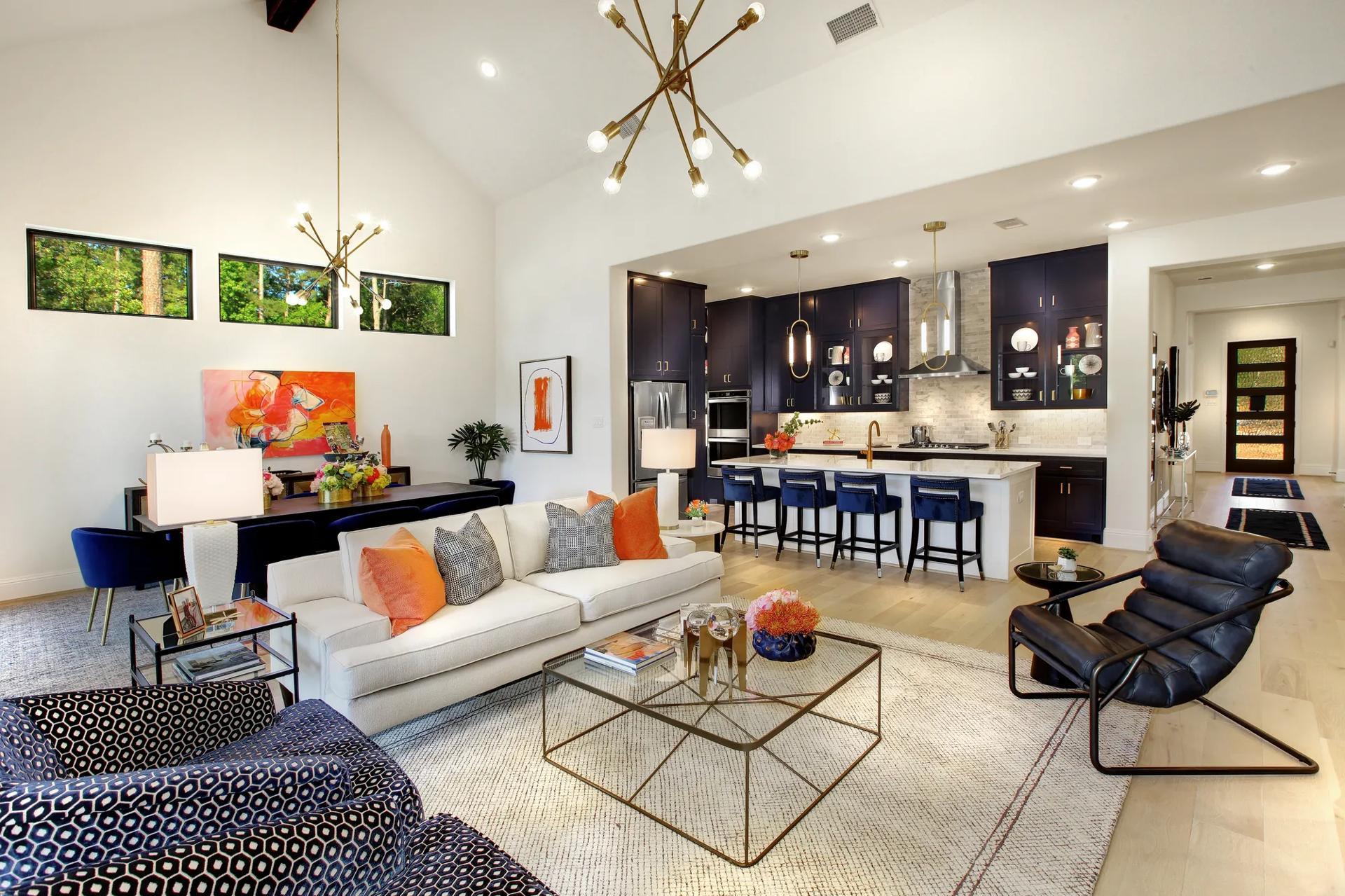 casa en Caliterra - 70' por Drees Custom Homes