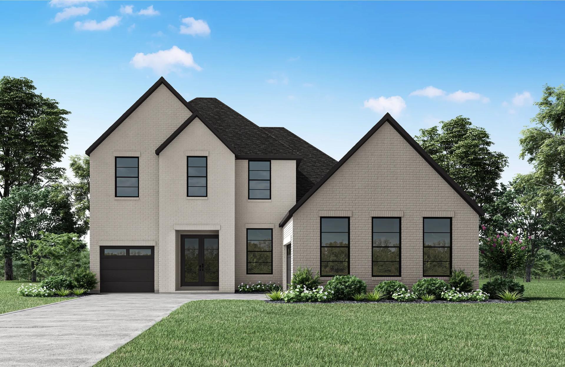 Quail Hollow por Drees Custom Homes en Dallas Texas