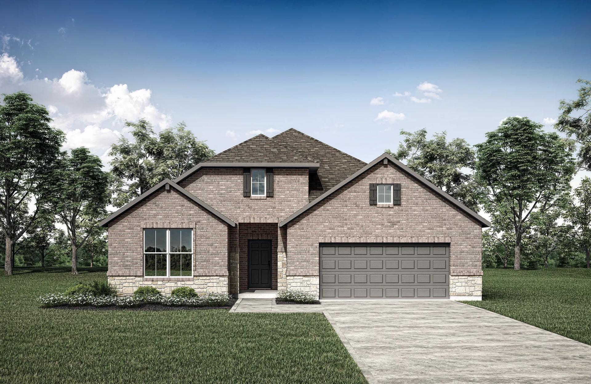 HUNTLEY II - Provence - 60': Austin, Texas - Drees Custom Homes