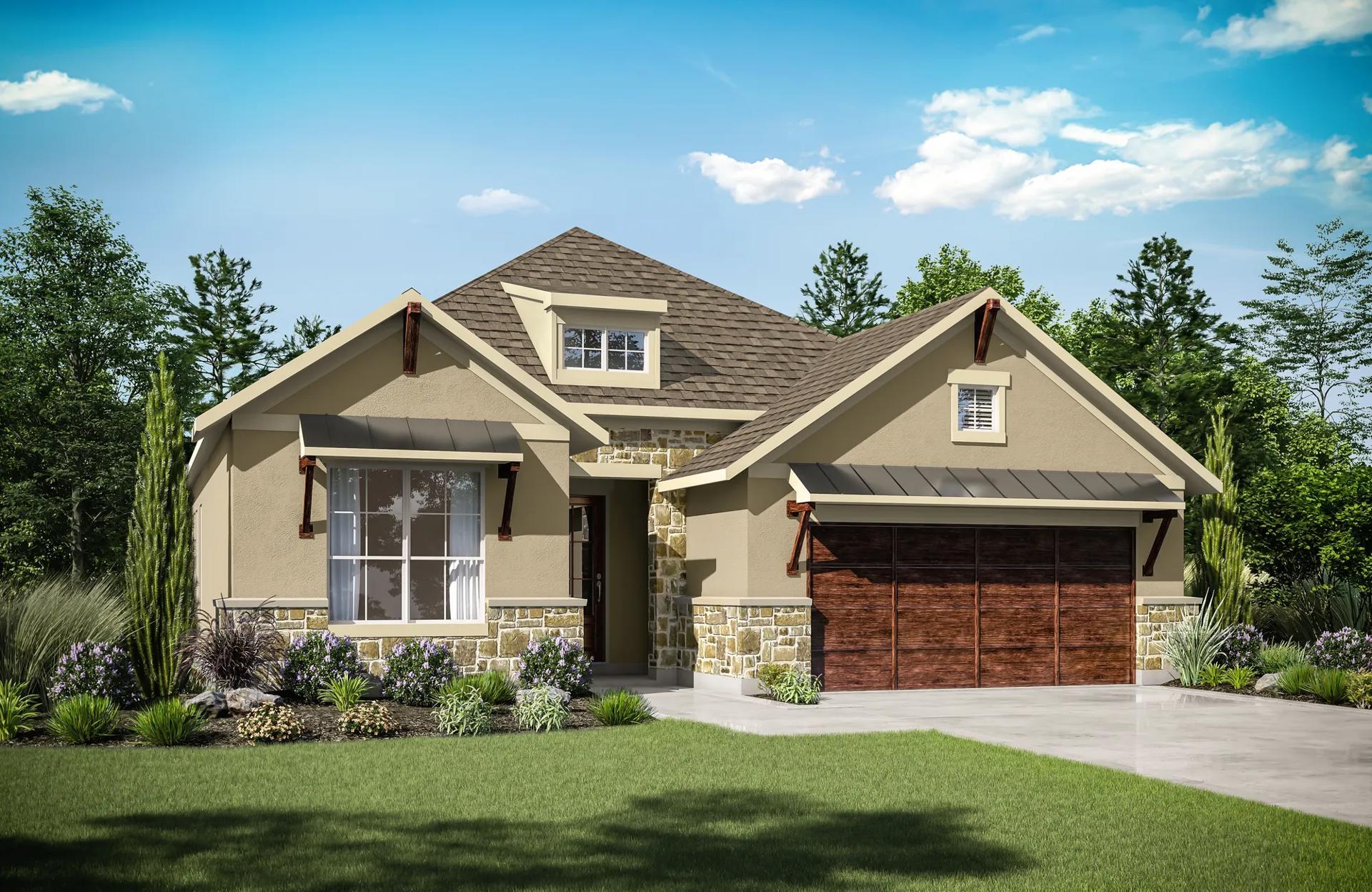 AUBRIANNA - Wolf Ranch South Fork: Georgetown, Texas - Drees Custom Homes