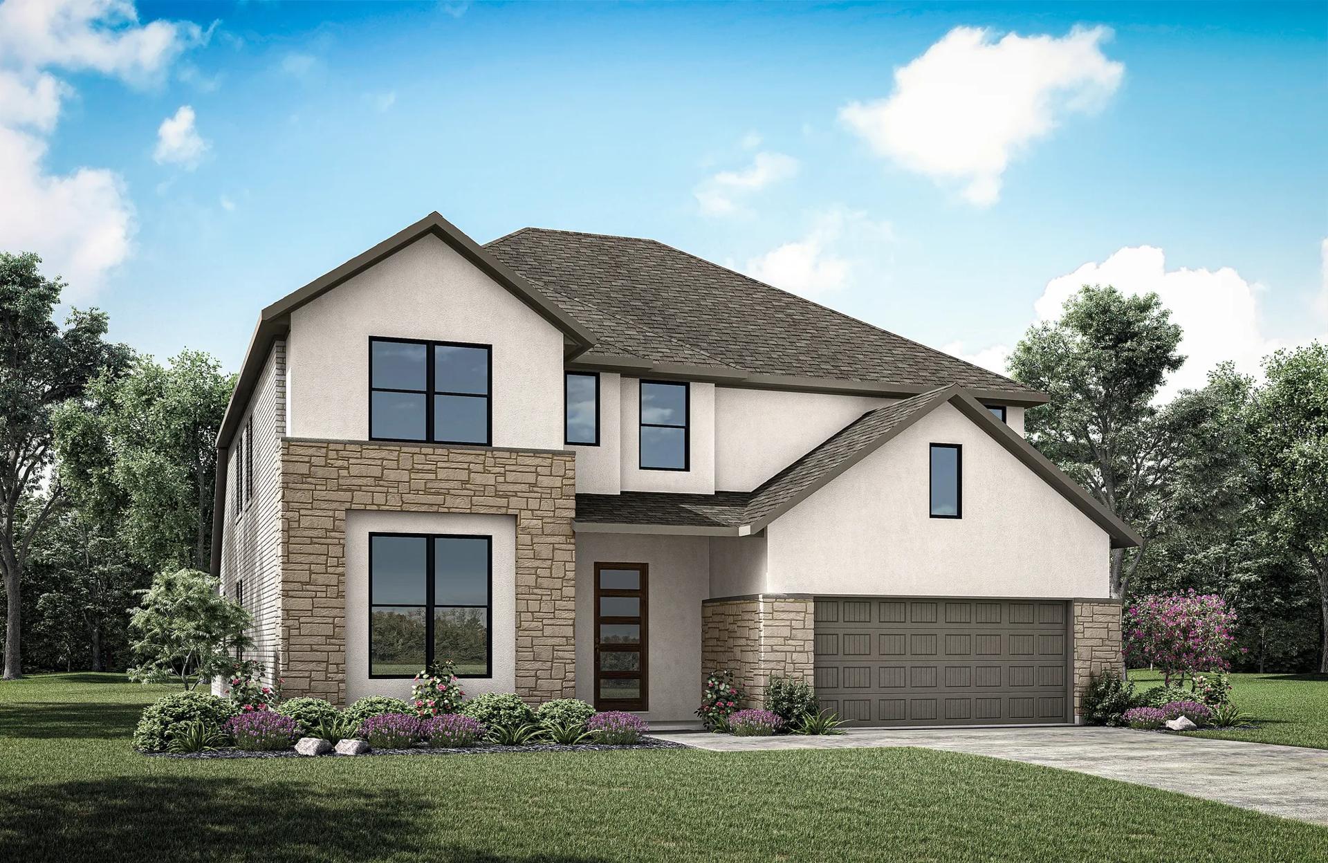 TRISTAN - Parmer Ranch 60: Georgetown, Texas - Drees Custom Homes
