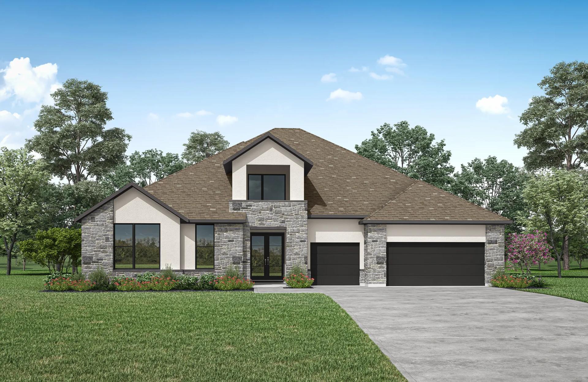 GRANVILLE - Meridiana 80': Rosharon, Texas - Drees Custom Homes