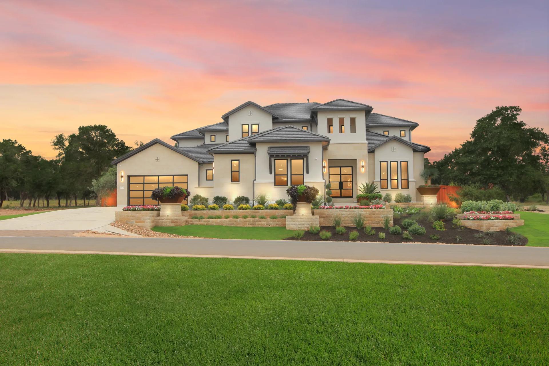 casa en Caliterra - 110' por Drees Custom Homes