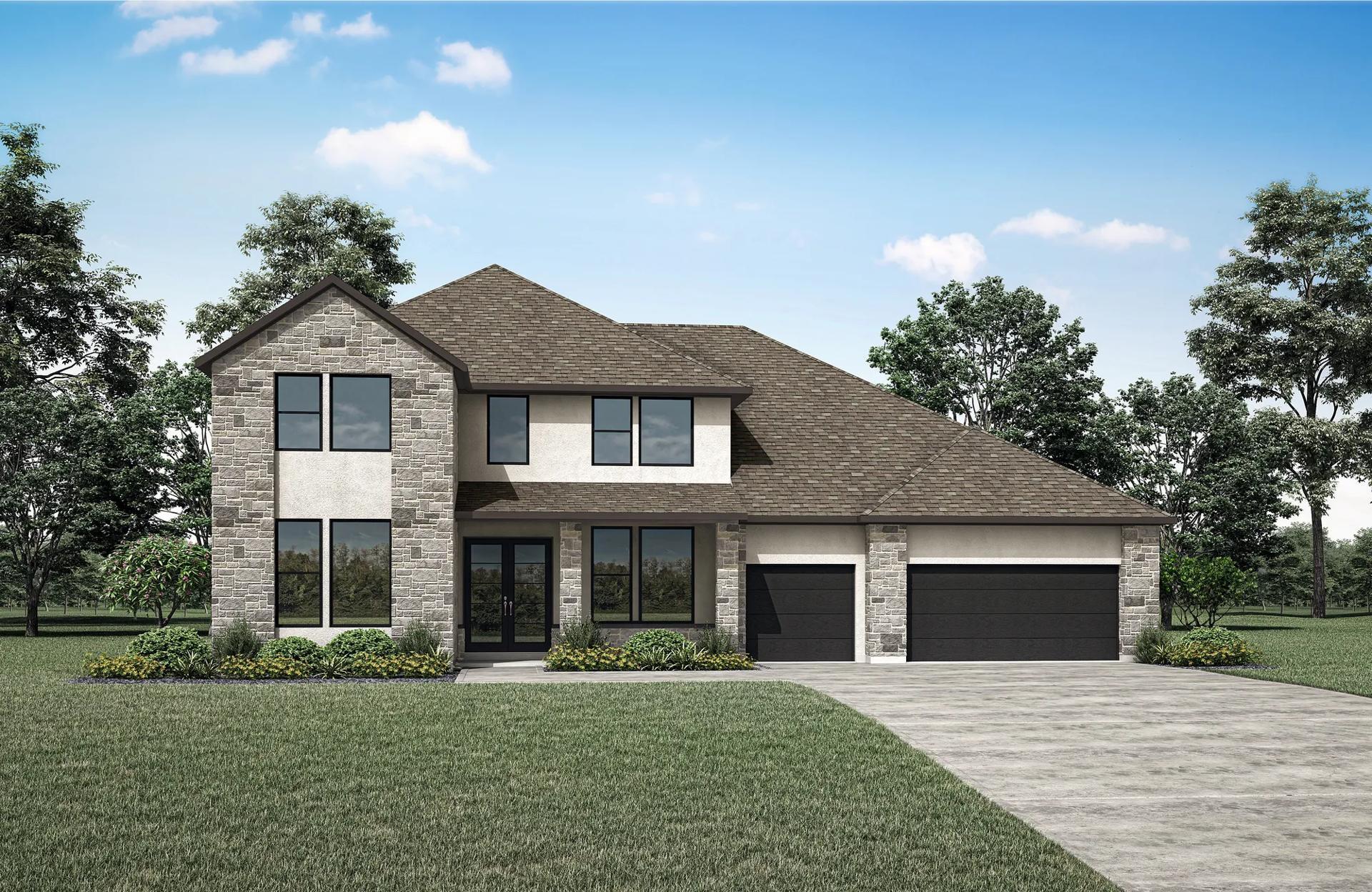 PANORAMA - Meridiana 80': Rosharon, Texas - Drees Custom Homes