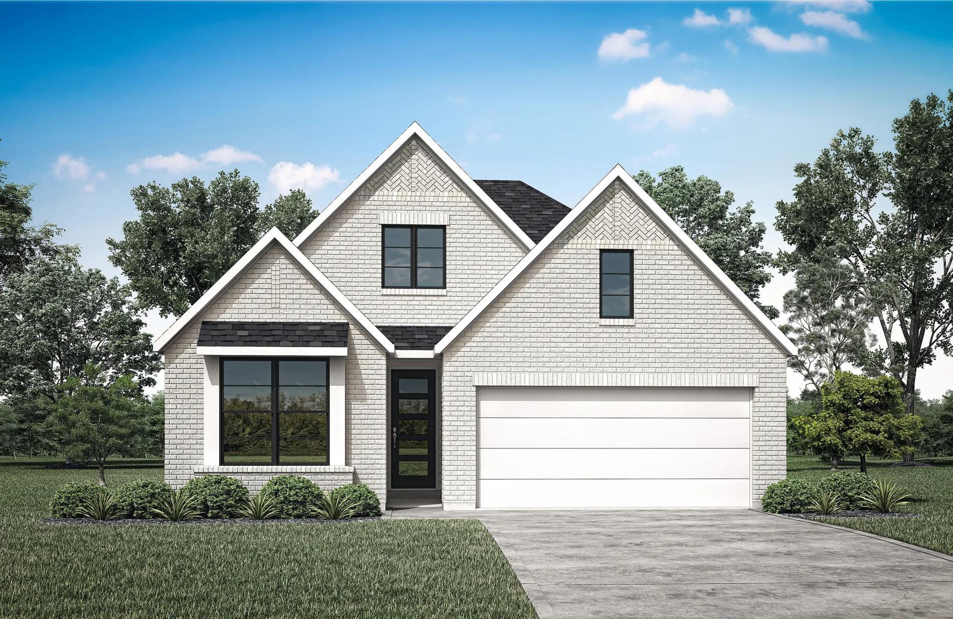CLAY - Lakes of Cane Island - 45': Katy, Texas - Drees Custom Homes