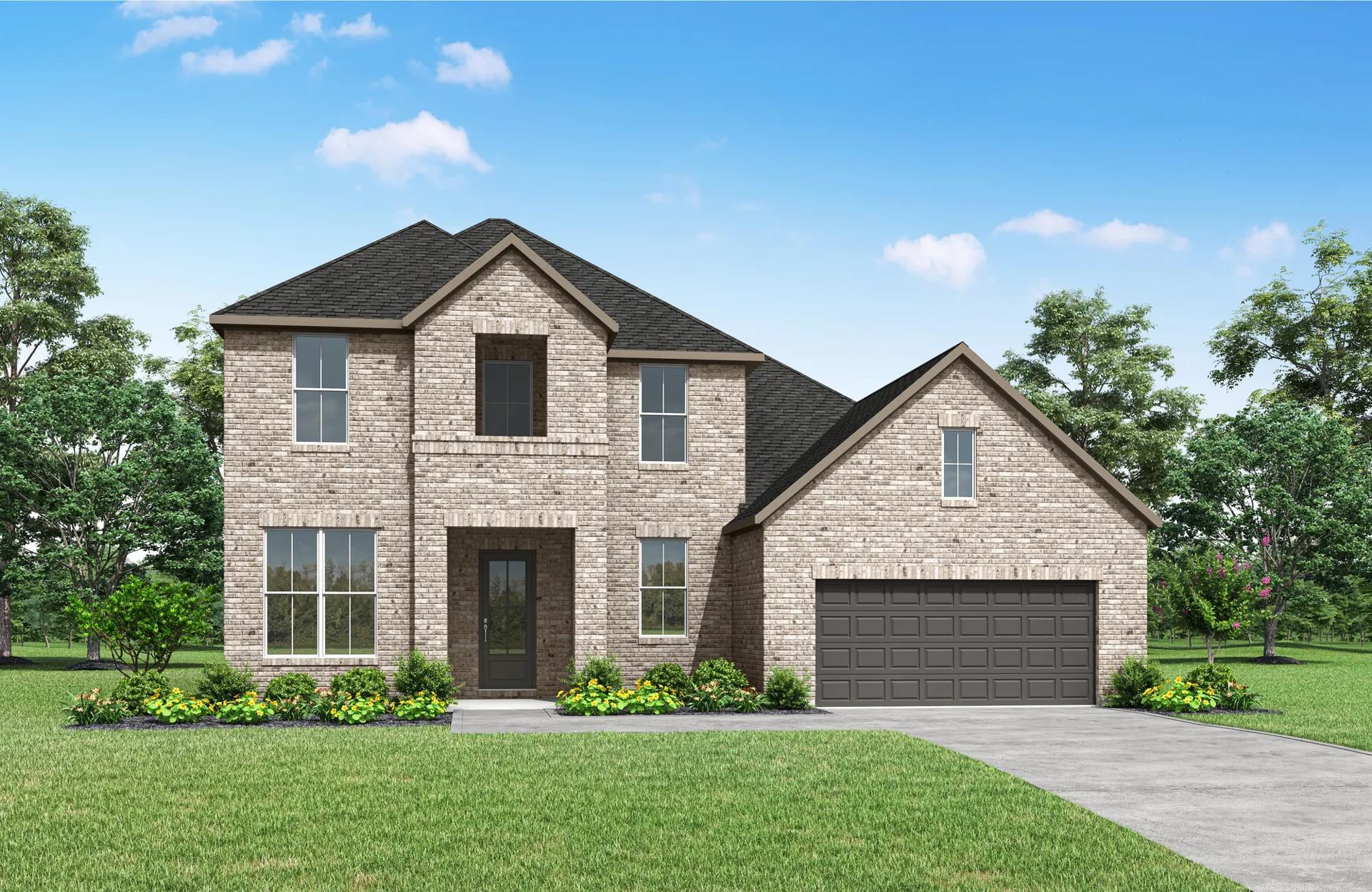 DAKOTA - Everly - 60': Hockley, Texas - Drees Custom Homes