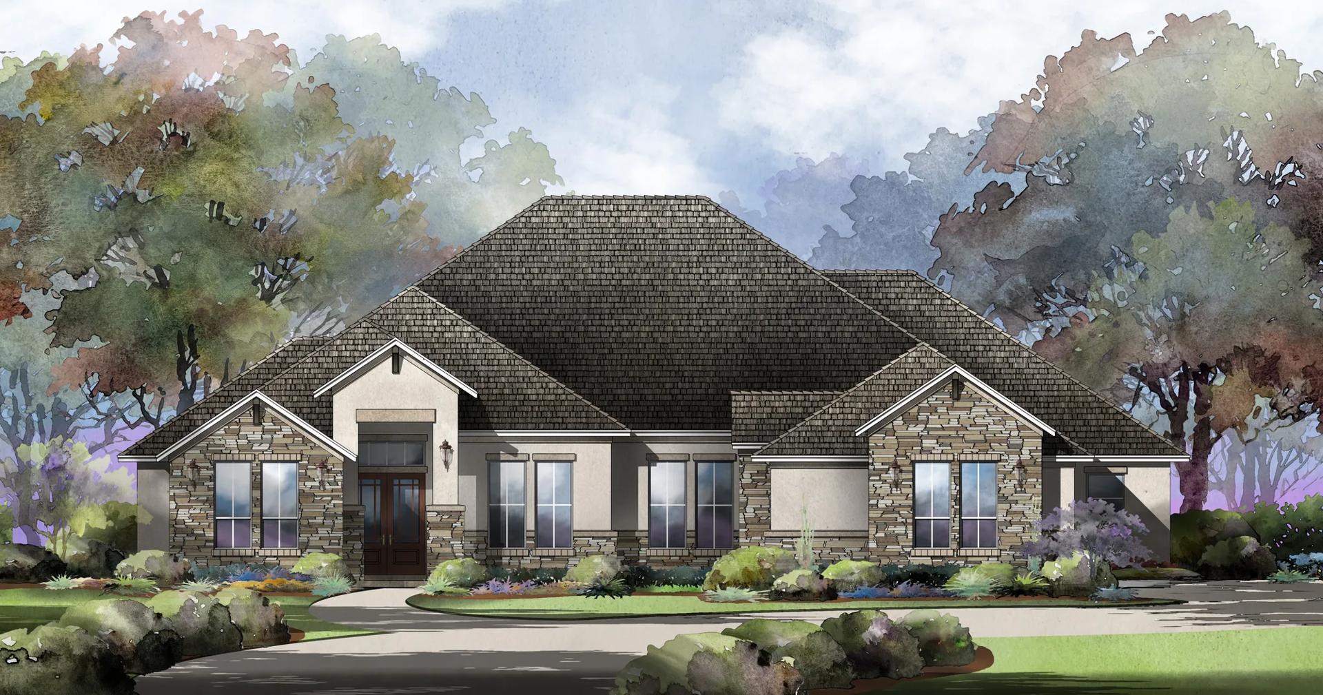 VERMENTINO II - George's Ranch: Boerne, Texas - Drees Custom Homes