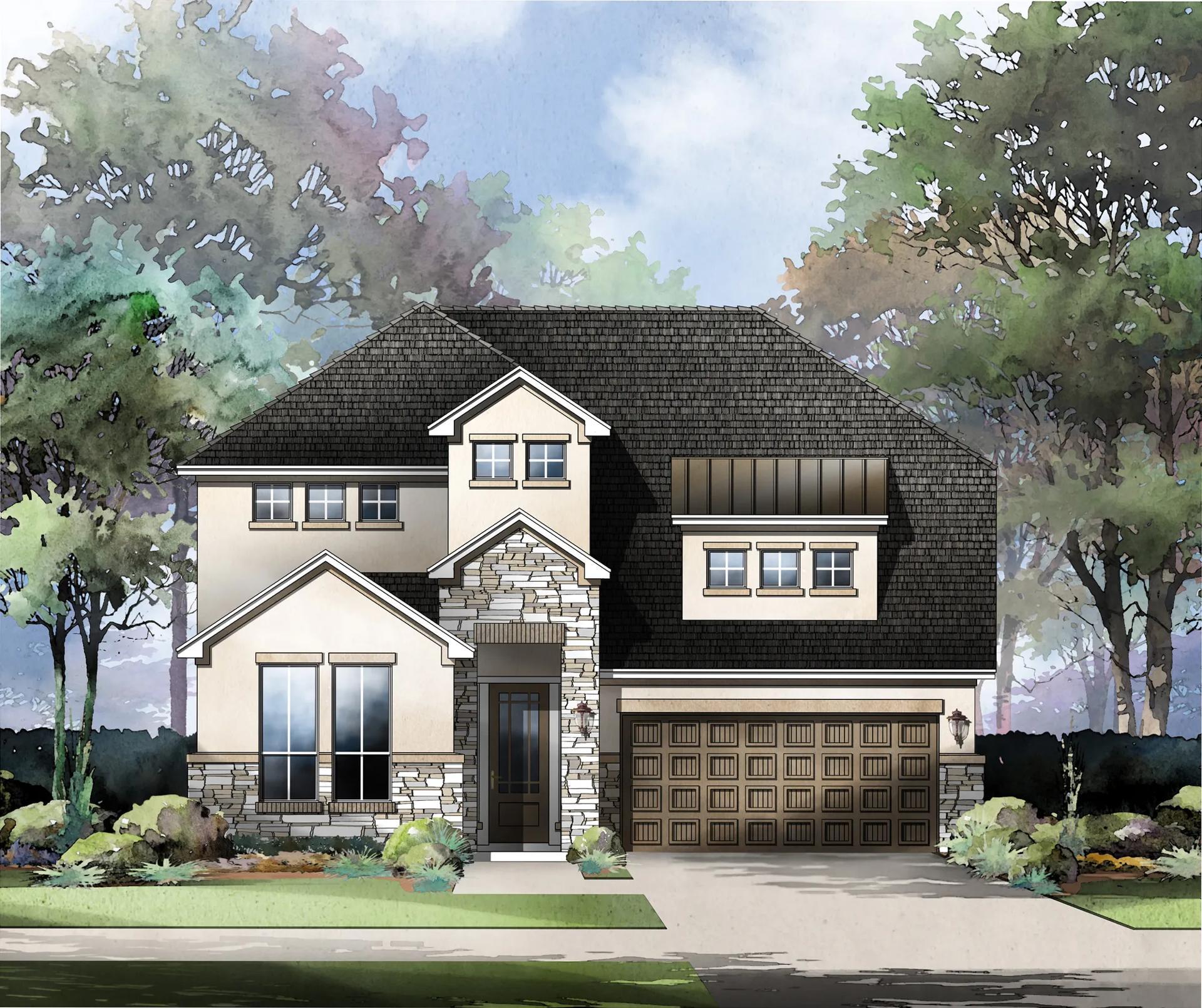 LEWIS - Haby Hill 50s: San Antonio, Texas - Drees Custom Homes