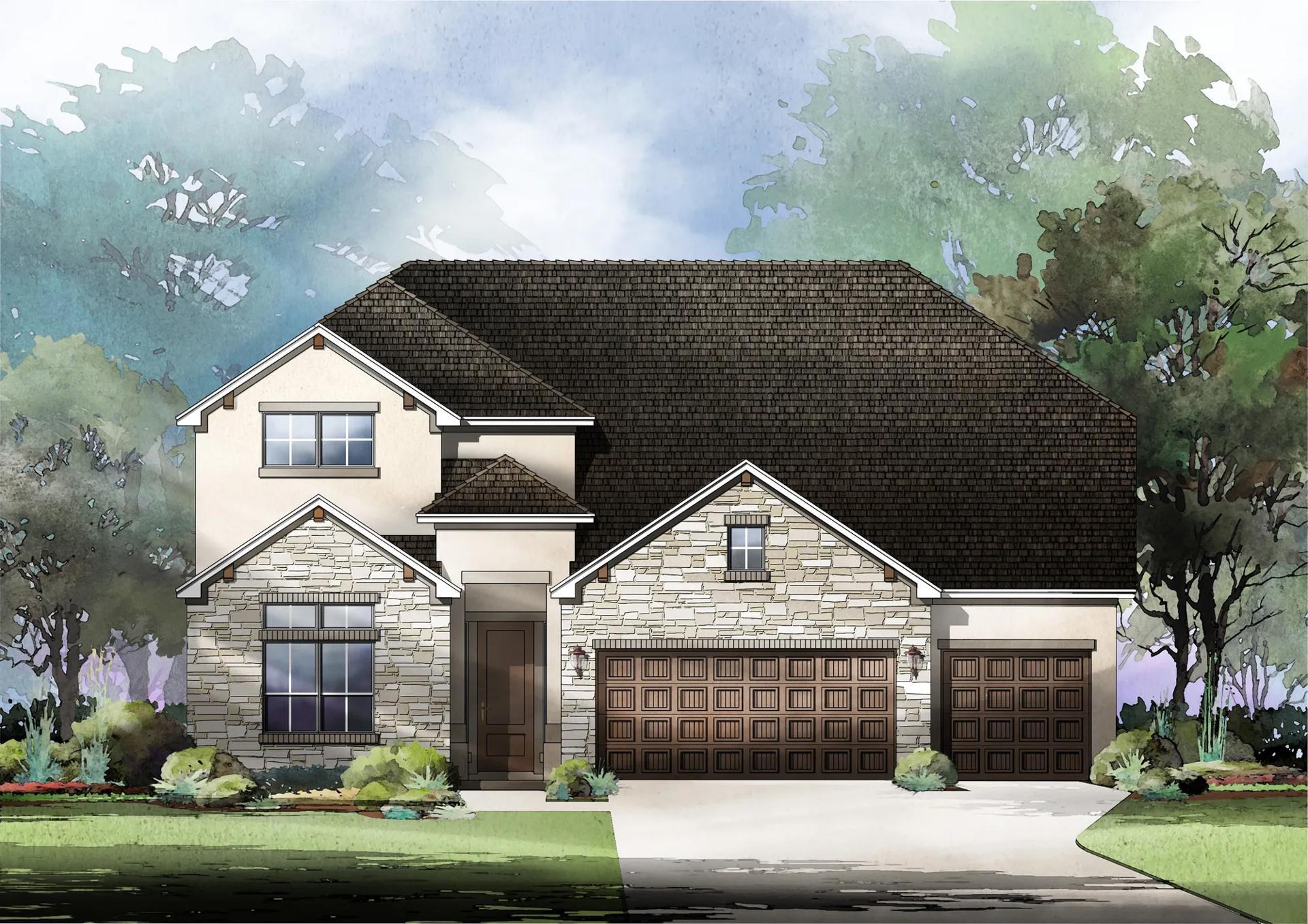 STODDERT - Kinder Ranch - 70': San Antonio, Texas - Drees Custom Homes