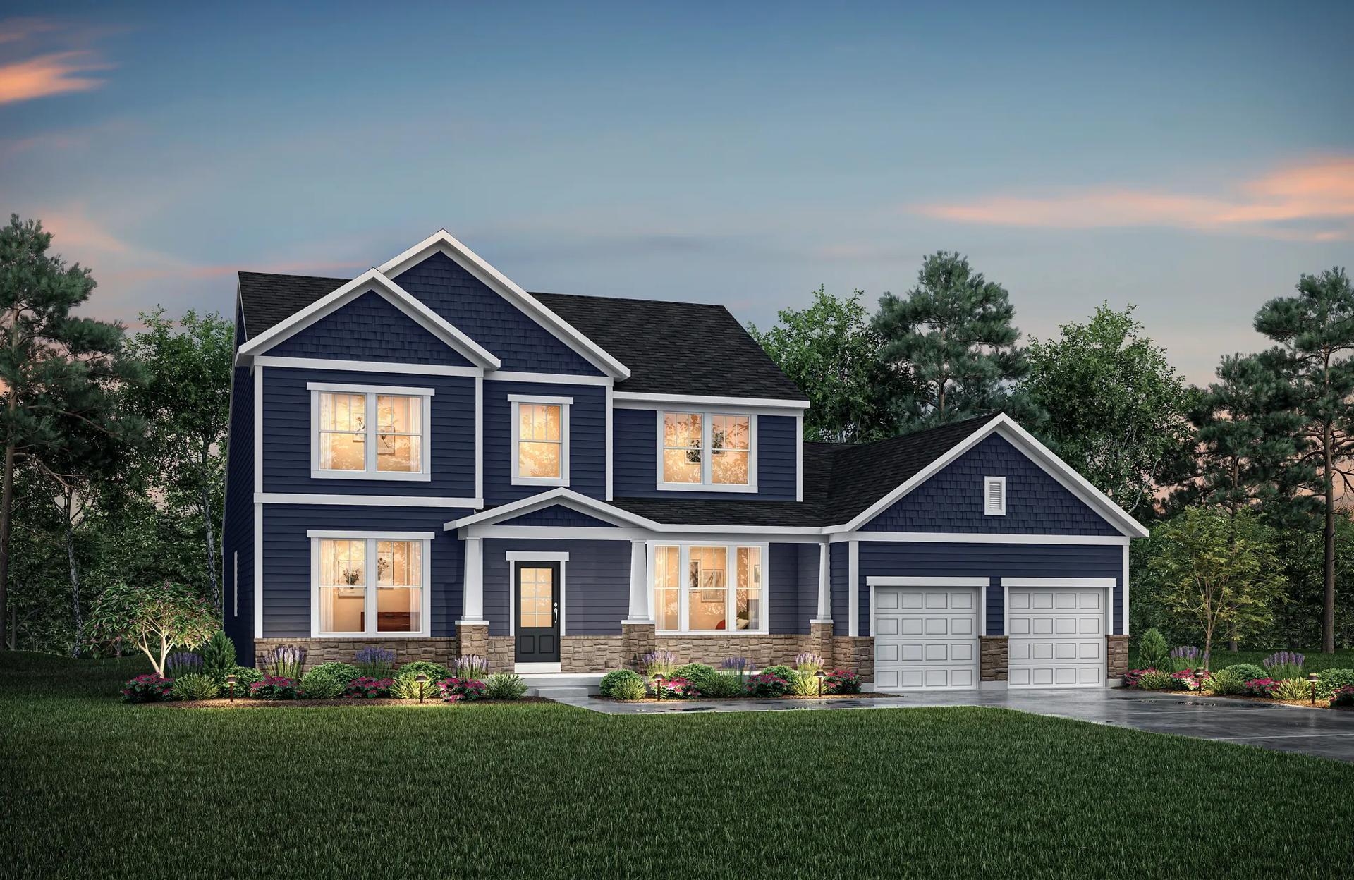 BRENNAN - Meadows at Grand Garden: Edgewood, Ohio - Drees Homes
