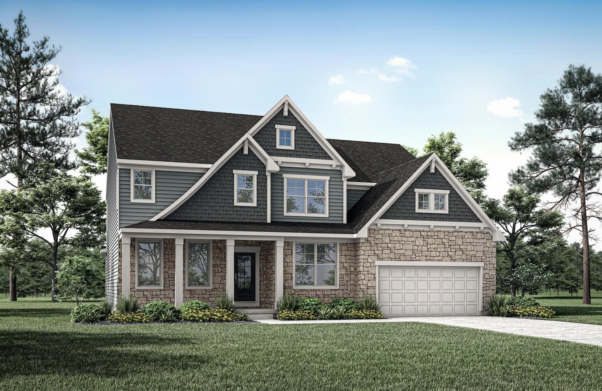BENNETT - Rivers Pointe Estates: Hebron, Ohio - Drees Homes