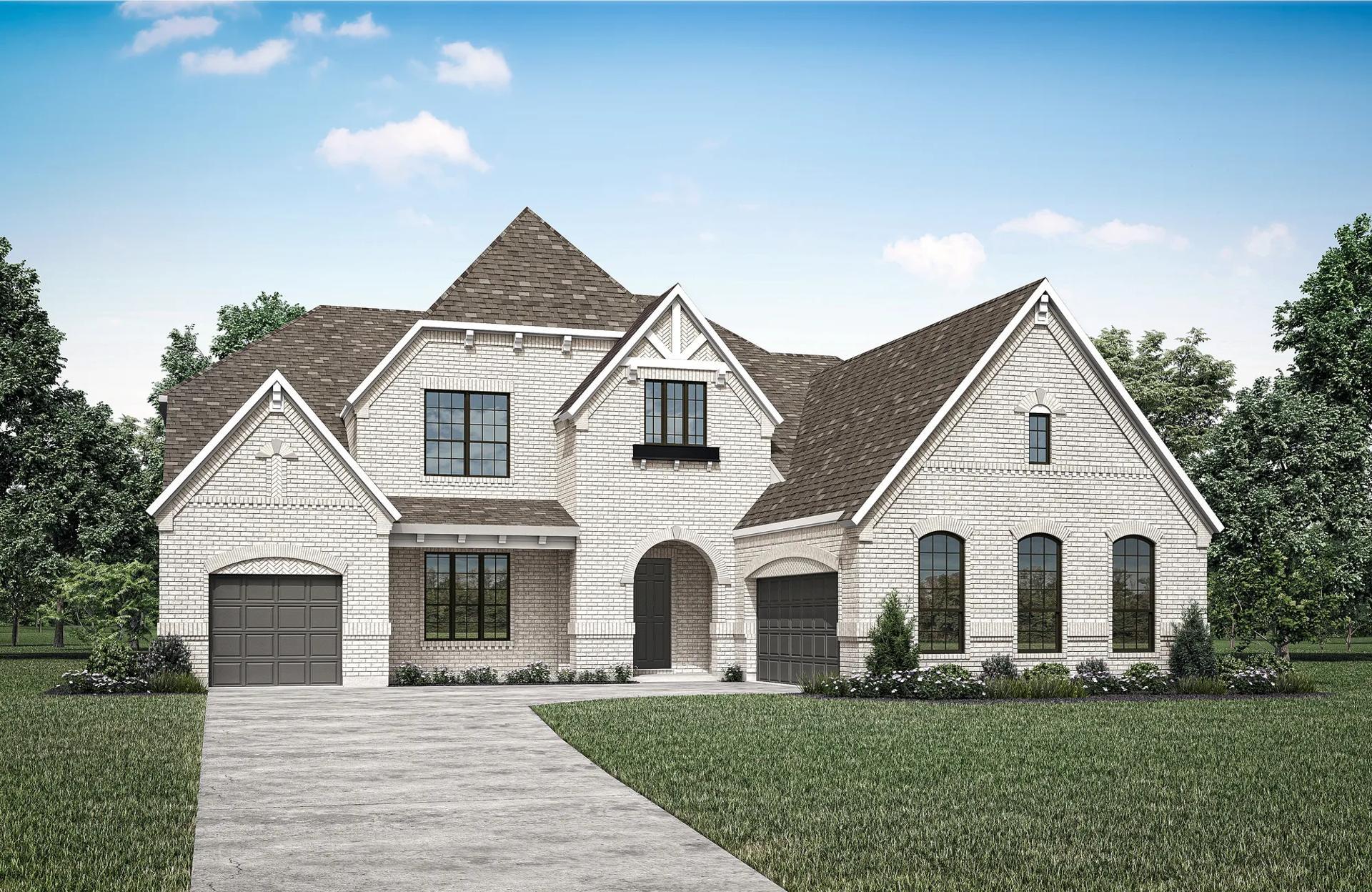 BRINKLEY - Walsh Ranch 70': Aledo, Texas - Drees Custom Homes