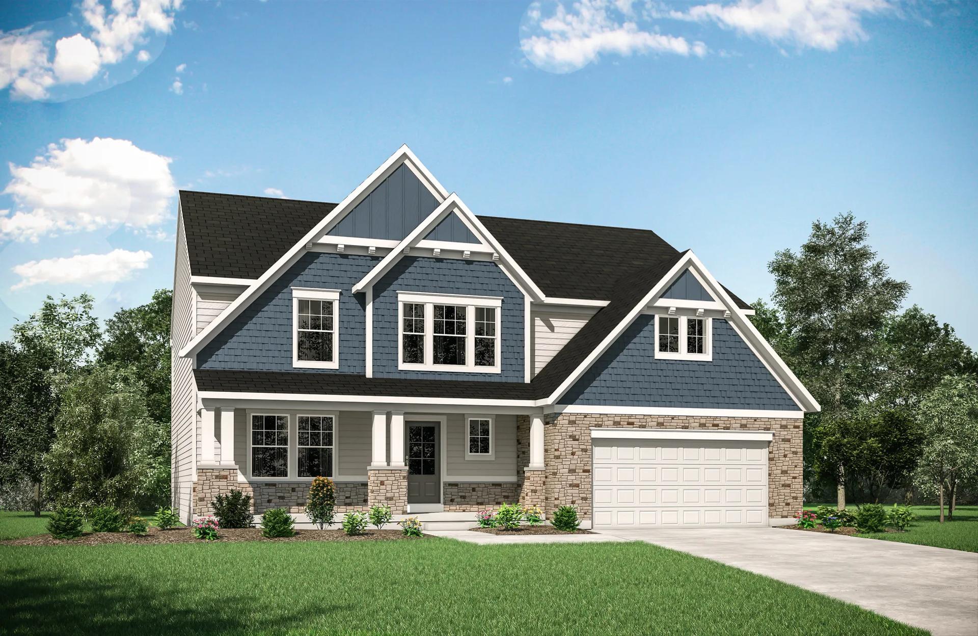 ALDEN - Wildrose Estates: Edgewood, Ohio - Drees Homes