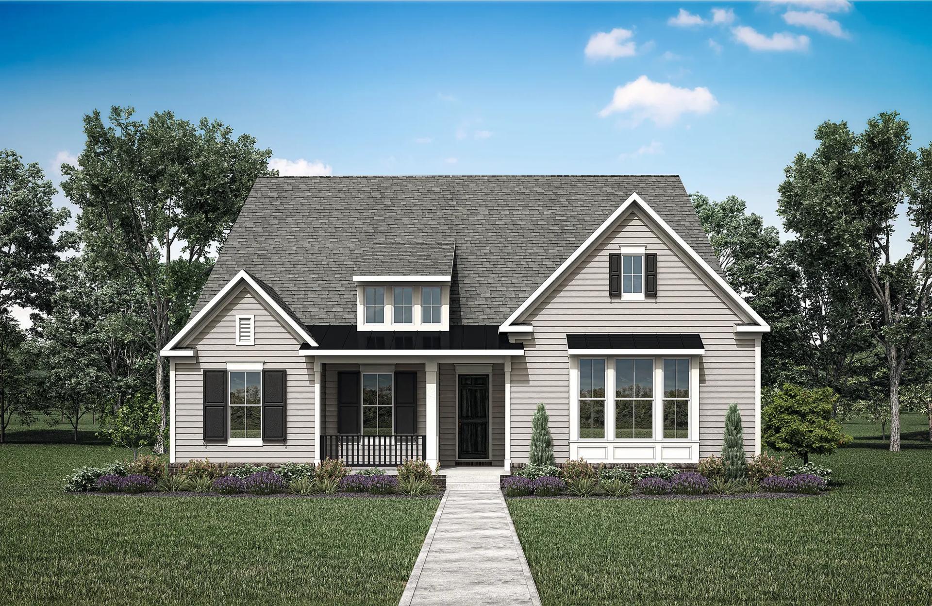 BRYNLEE IV - Landmark Showcase - Alley Entry: Denton, Texas - Drees Custom Homes