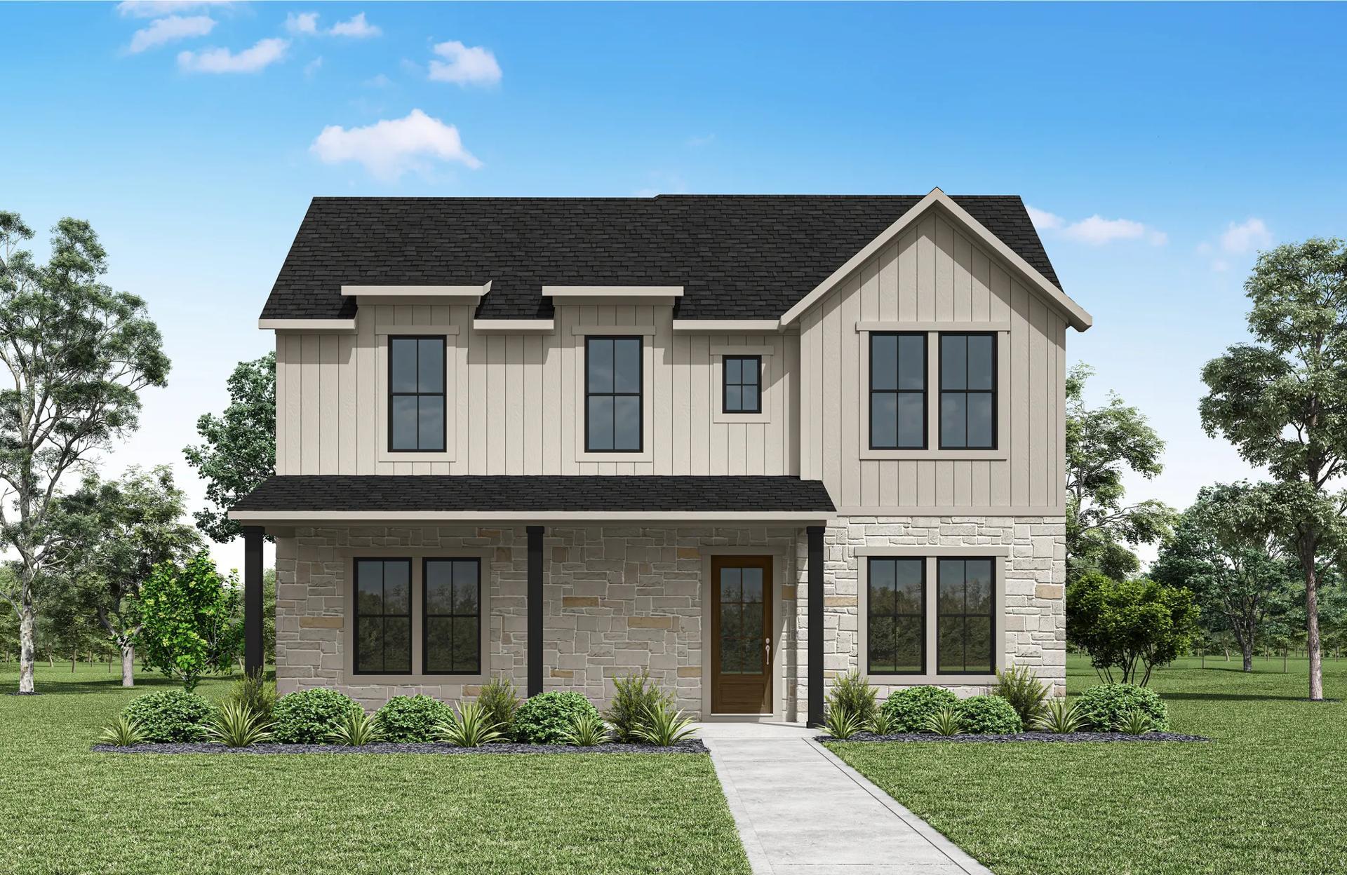VIOLET - Walsh Ranch 60': Aledo, Texas - Drees Custom Homes