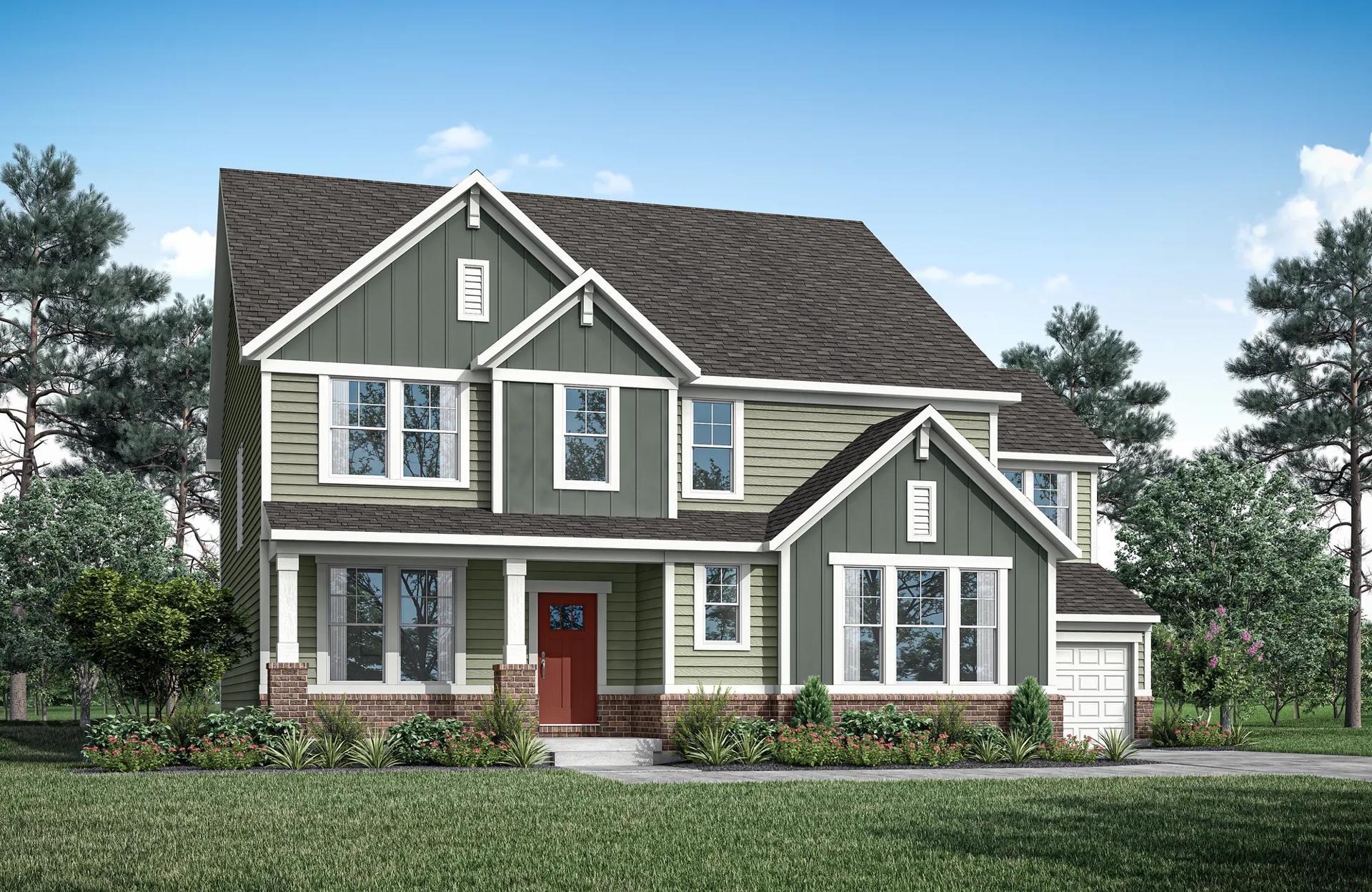 Traemore Overlook por Drees Homes en Cincinnati Kentucky