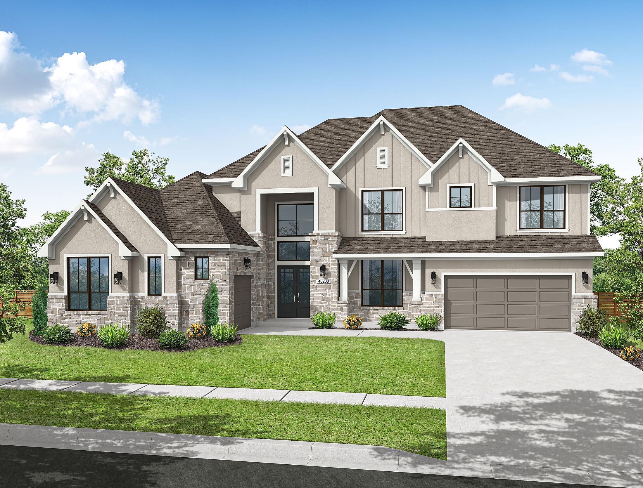 Amherst - Fulshear Lakes: Fulshear, Texas - Empire Homes