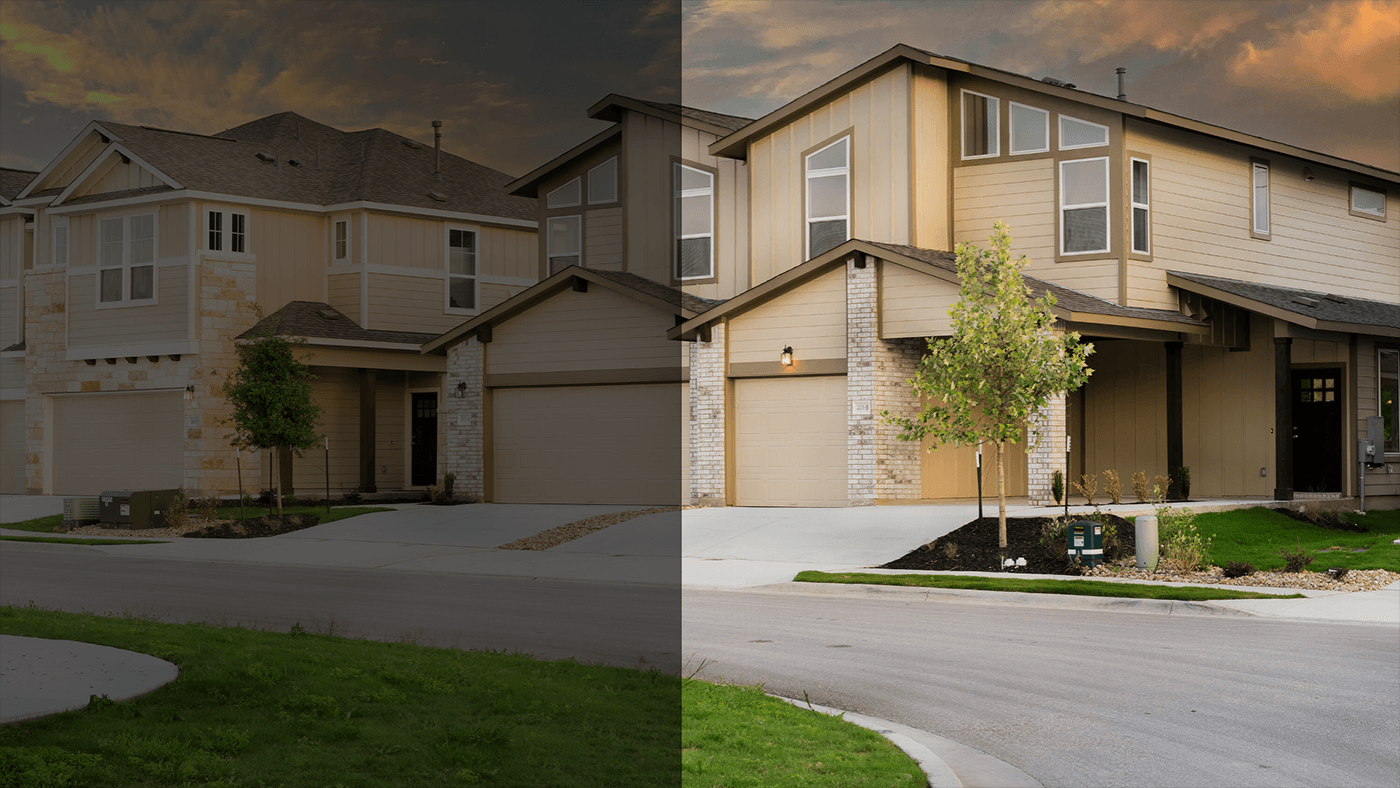 Magnolia: Carport - Villas at Rowe: Pflugerville, Texas - Empire Homes