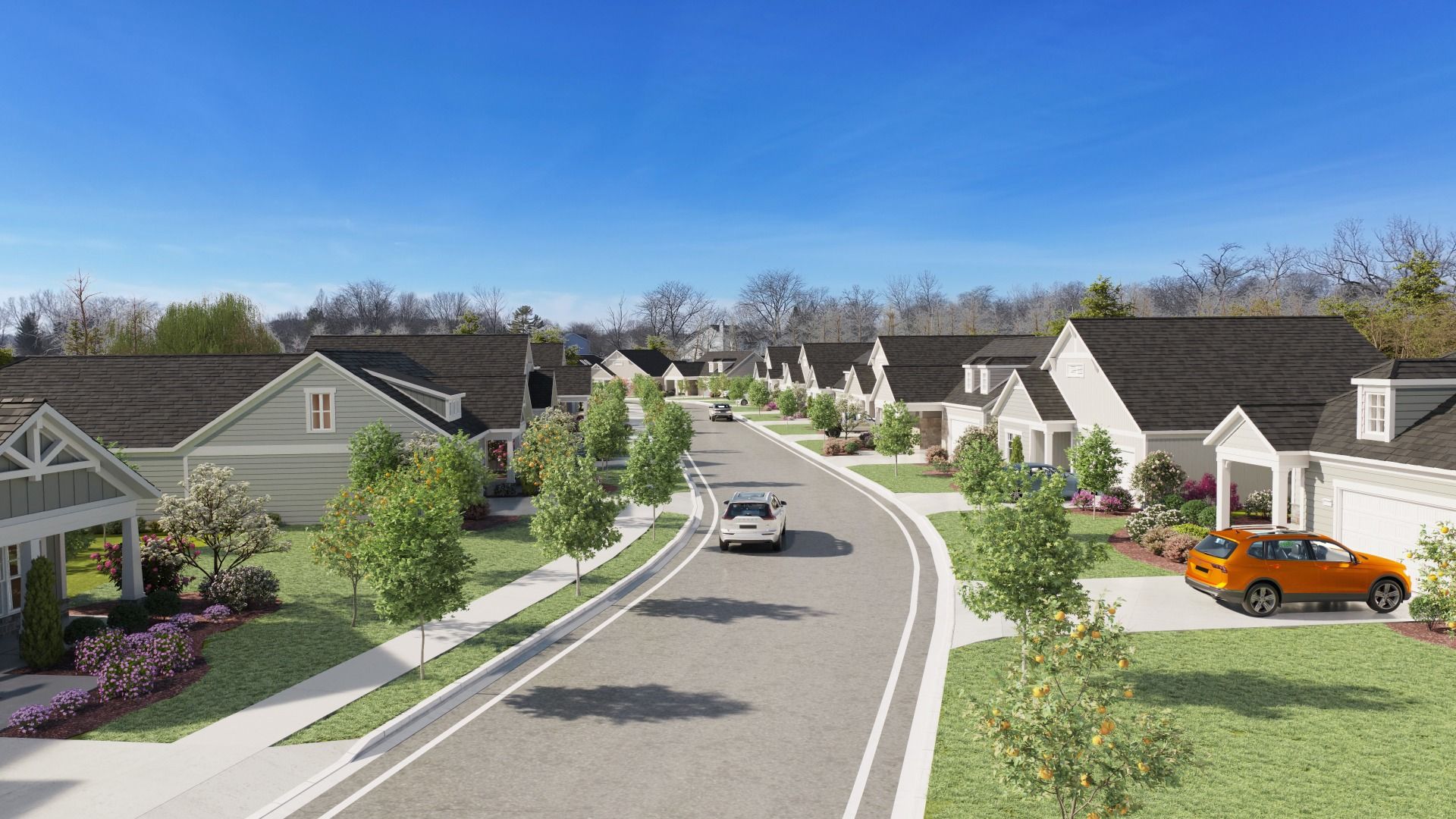 casa en The Courtyards at Mulberry Run por Epcon Communities