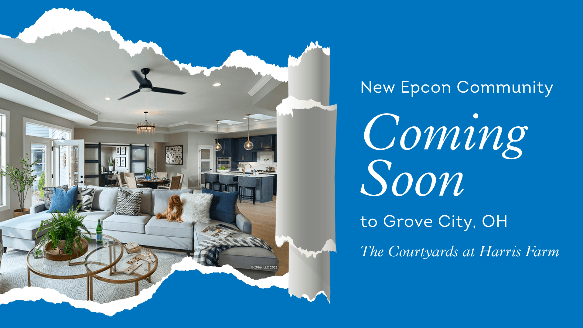 The Courtyards at Harris Farm por Epcon Communities en Columbus Ohio