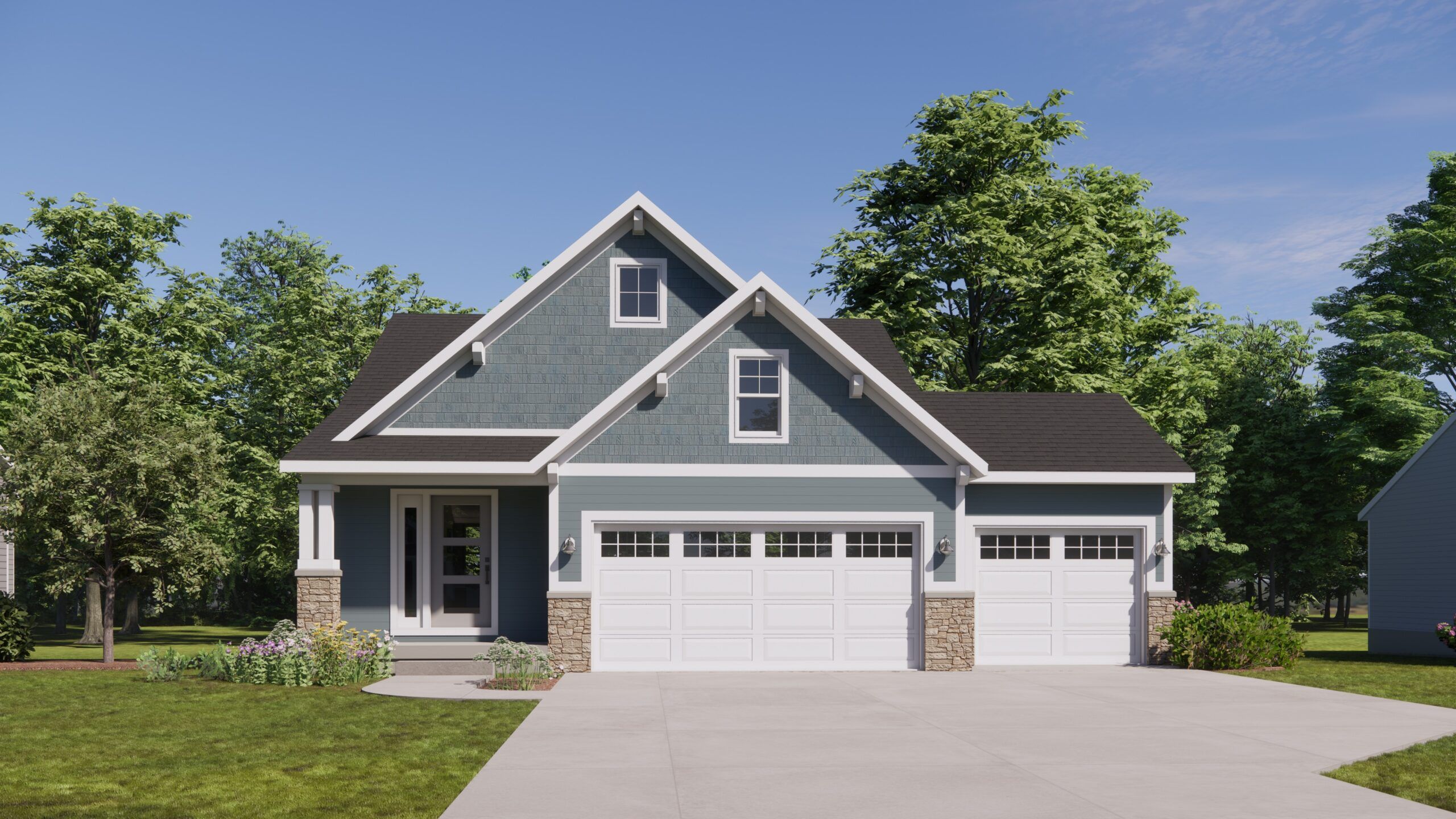 The Brinley - Emerald Springs: Allendale, Michigan - Eastbrook Homes Inc.