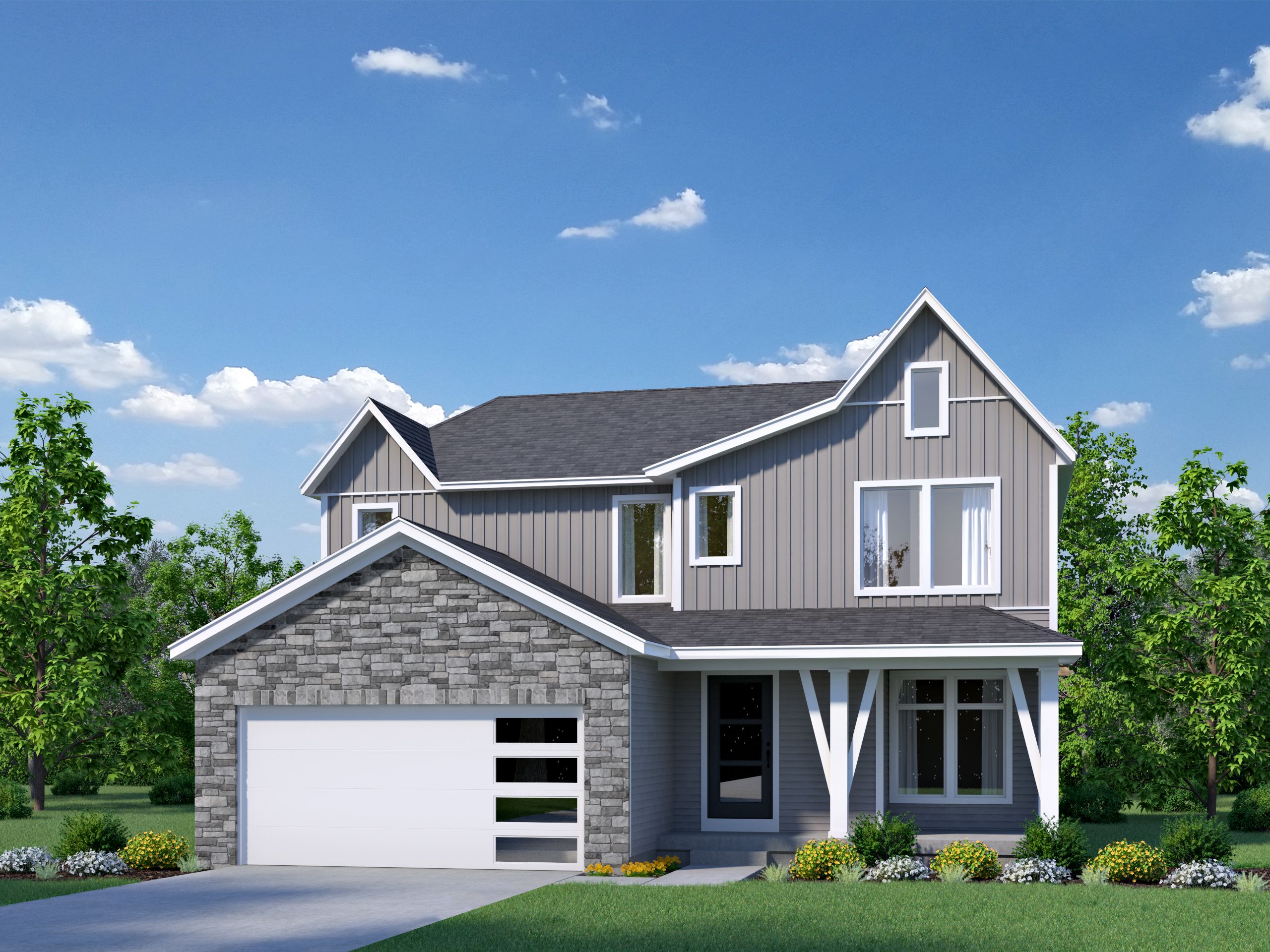 The Stockton - Thomas Farms: Dewitt, Michigan - Eastbrook Homes Inc.