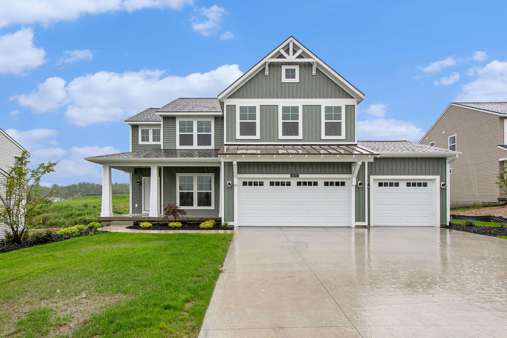 The Preston - Bonnie Meadows: Haslett, Michigan - Eastbrook Homes Inc.