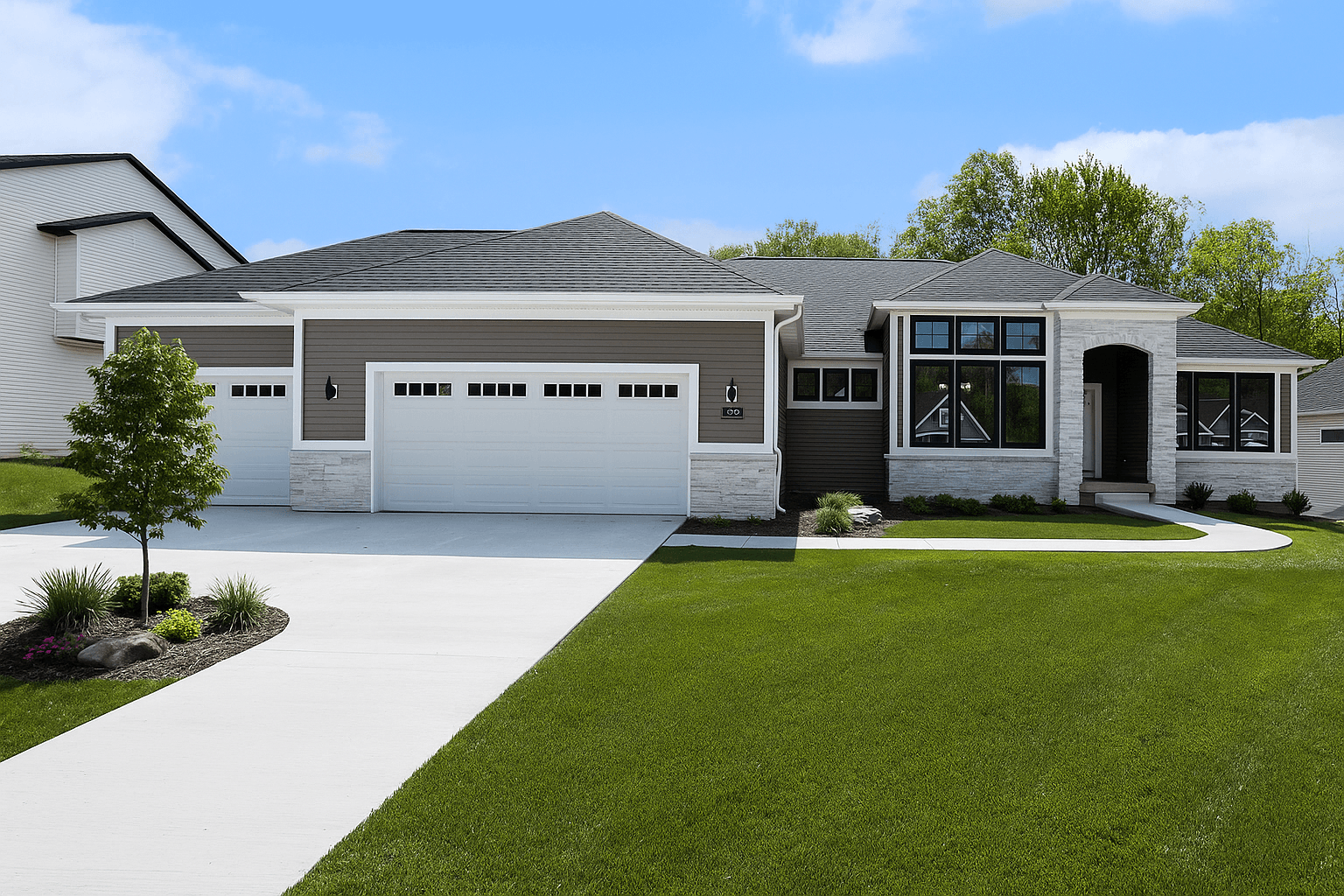 The Fitzgerald - Walnut Ridge: Byron Center, Michigan - Eastbrook Homes Inc.