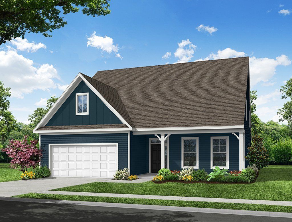 Grove Park por Eastwood Homes en Greensboro-Winston-Salem-High Point North Carolina