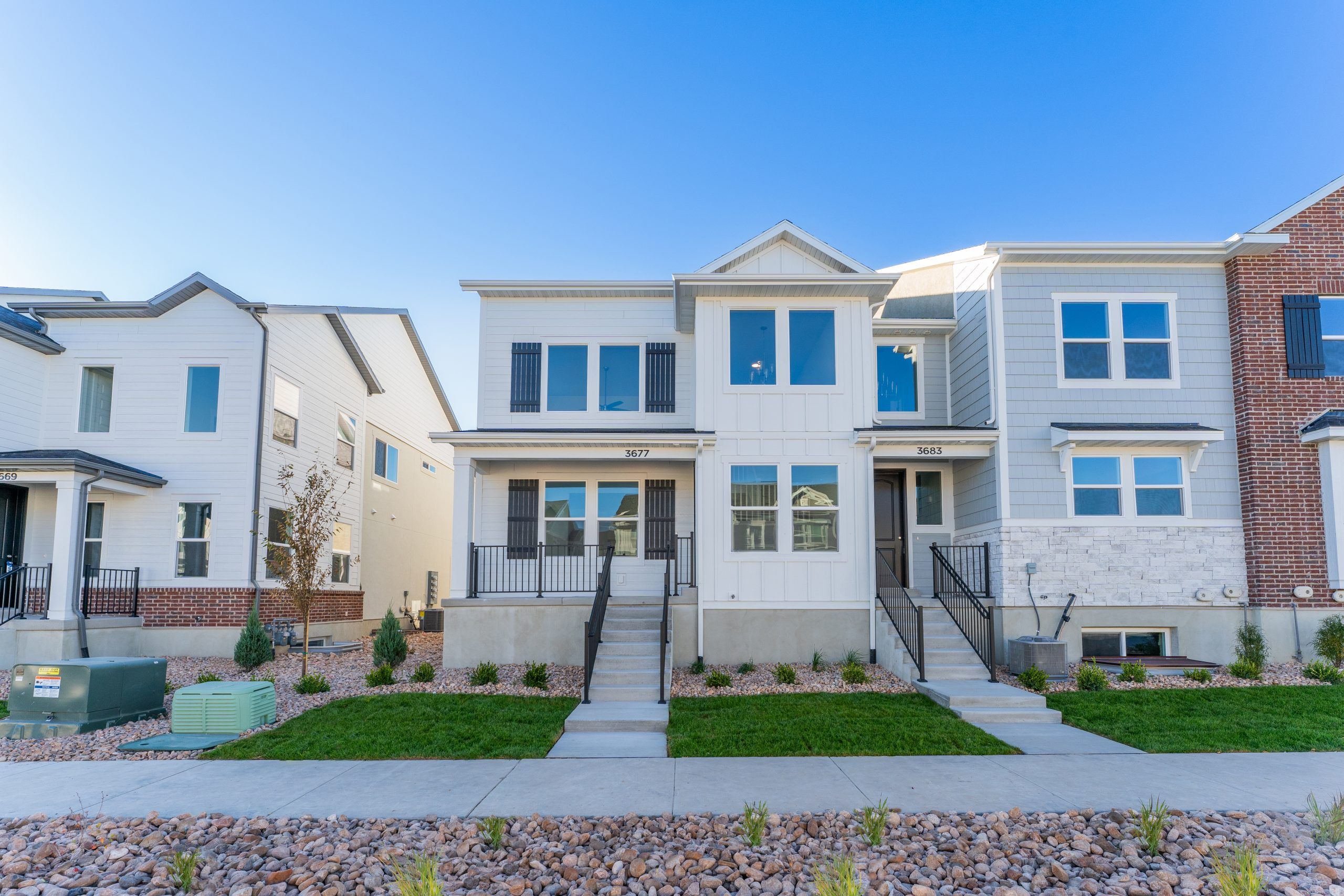 Type C Outer Townhome - Mt. Rainier: Herriman, Utah - EDGEhomes