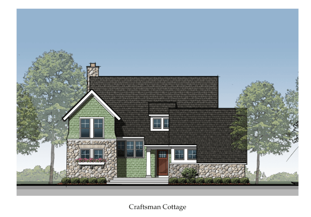 Craftsman Cottage - Snug Harbor Village: Buckeye Lake, Ohio - Snug Harbor Builders