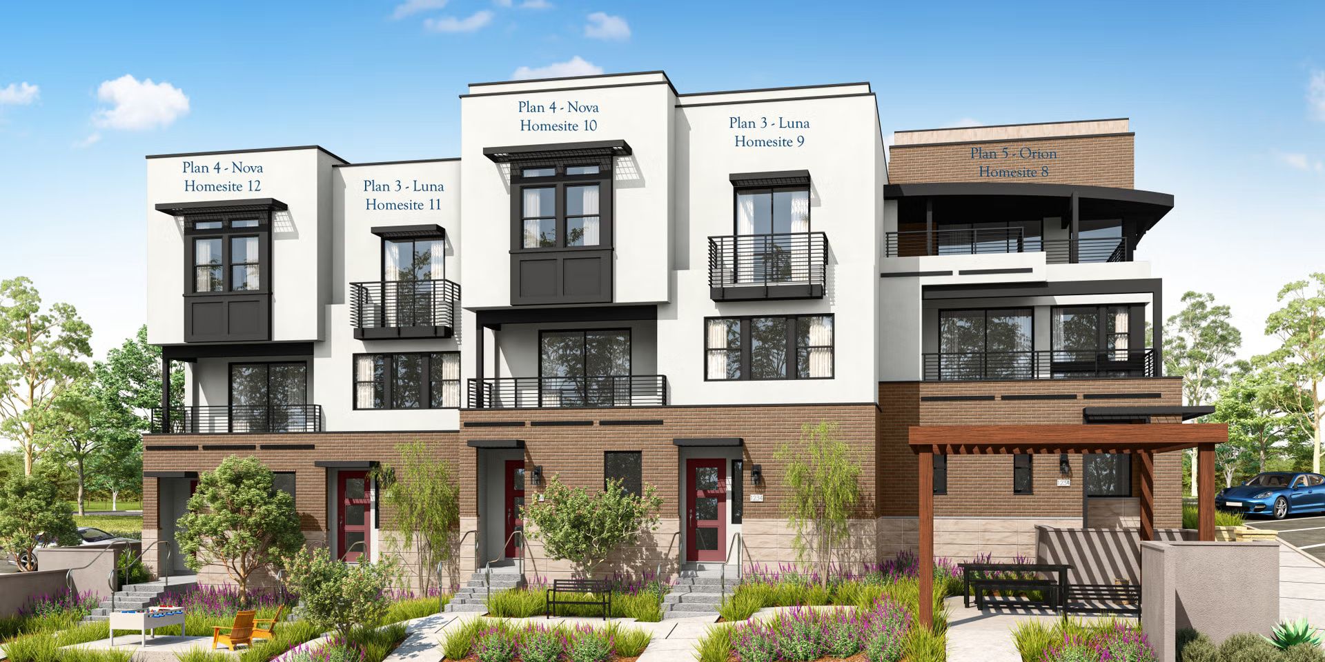 Plan 3 - Luna - Elara: Whittier, California - Melia Homes